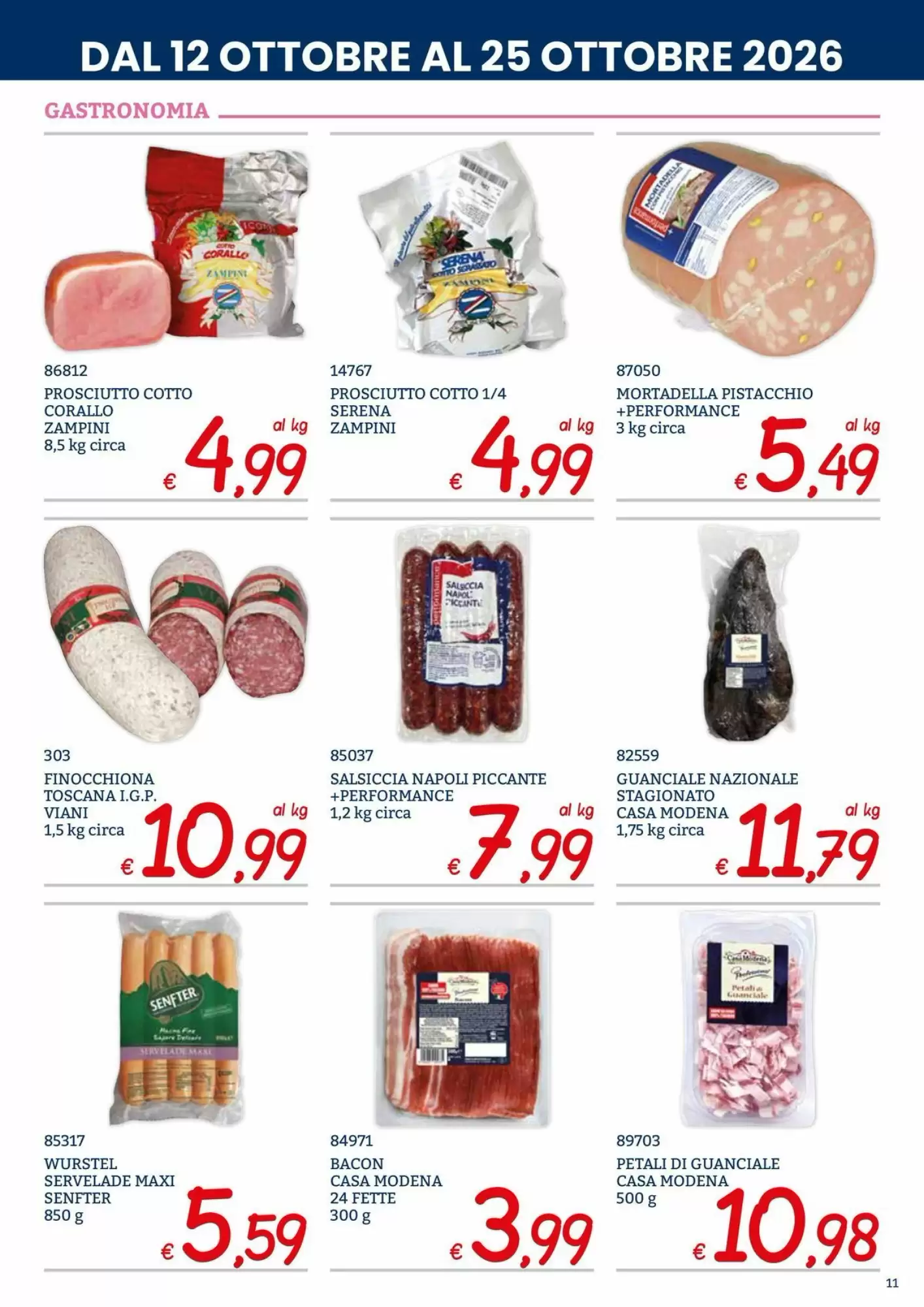 Volantino promozionale Zona  valide dal 12/10/2026 - Pagina 11.