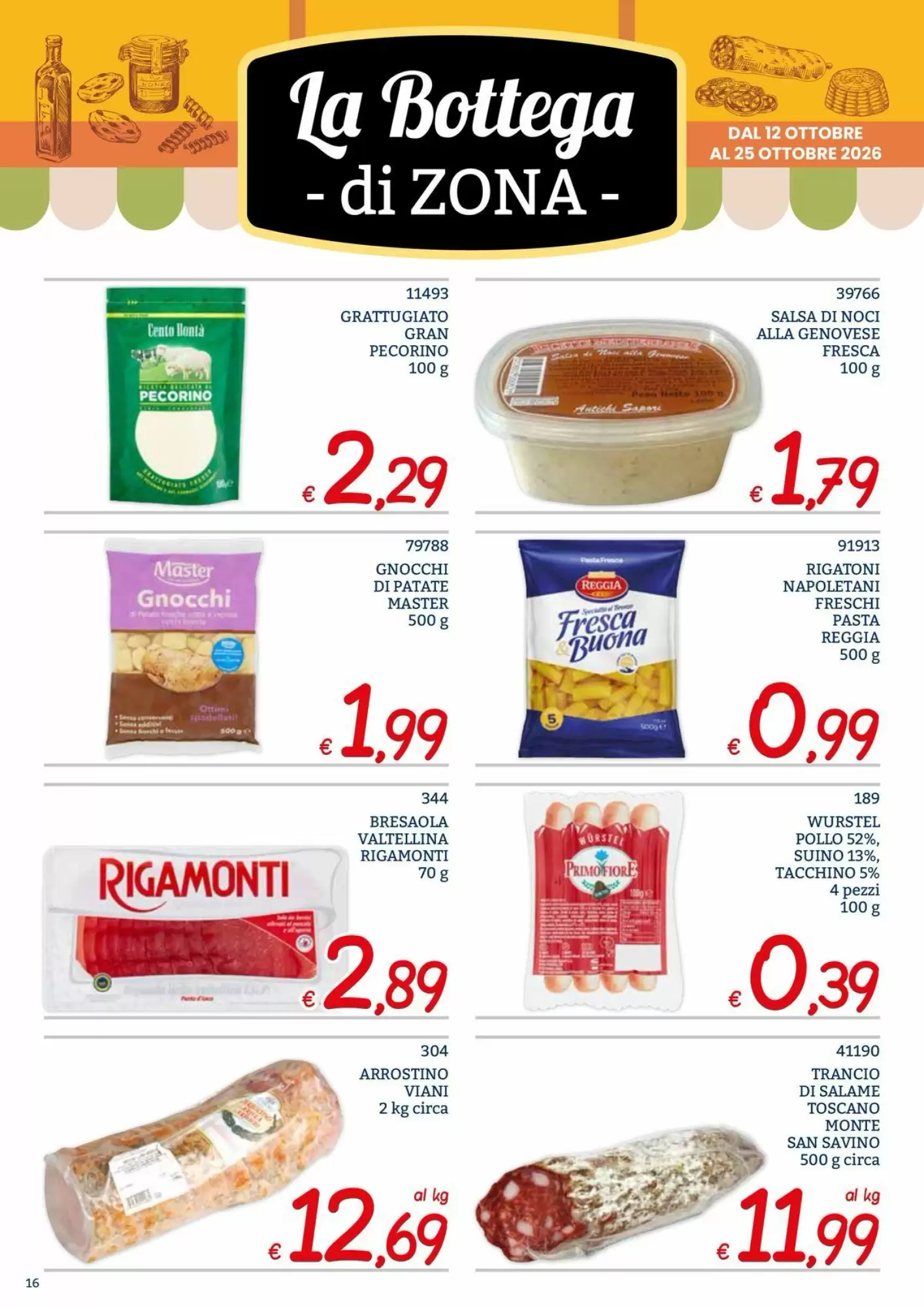 Volantino promozionale Zona  valide dal 12/10/2026 - Pagina 16.