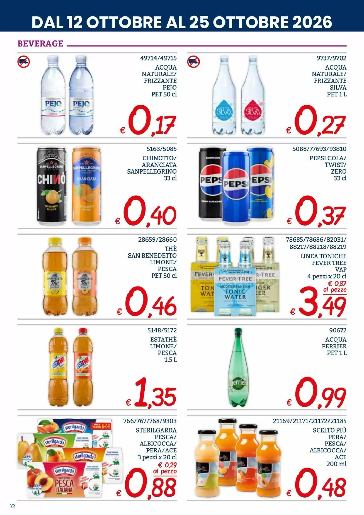 Volantino promozionale Zona  valide dal 12/10/2026 - Pagina 22.