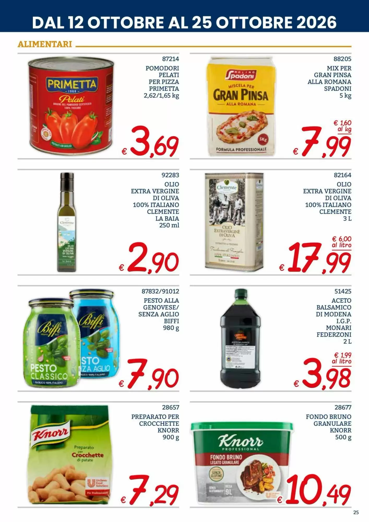 Volantino promozionale Zona  valide dal 12/10/2026 - Pagina 25.