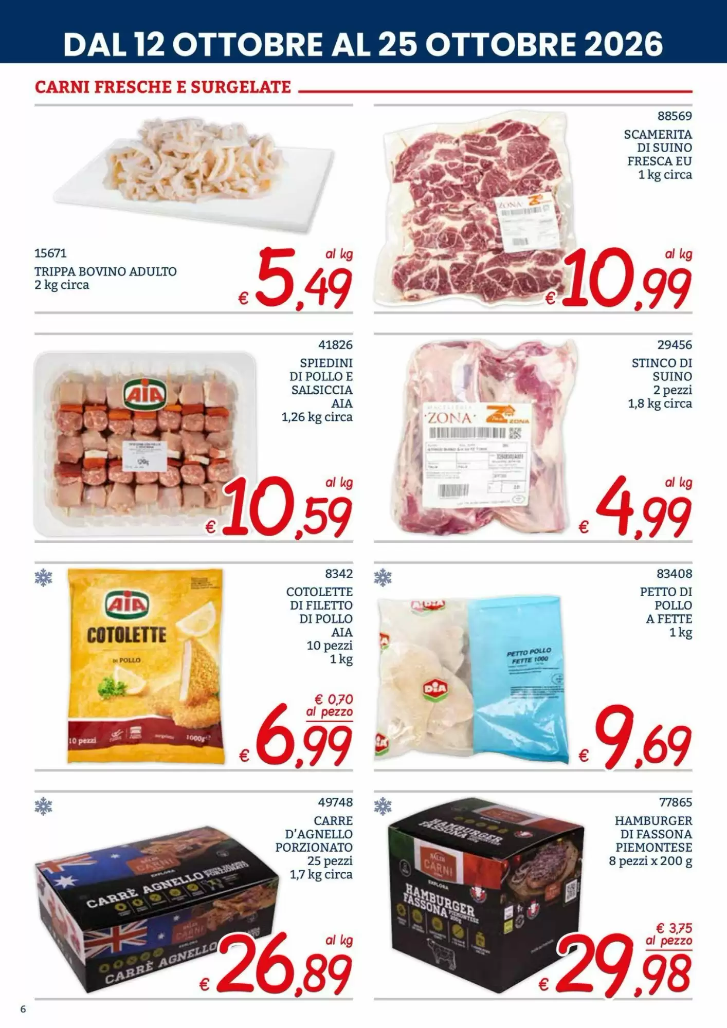 Volantino promozionale Zona  valide dal 12/10/2026 - Pagina 6.