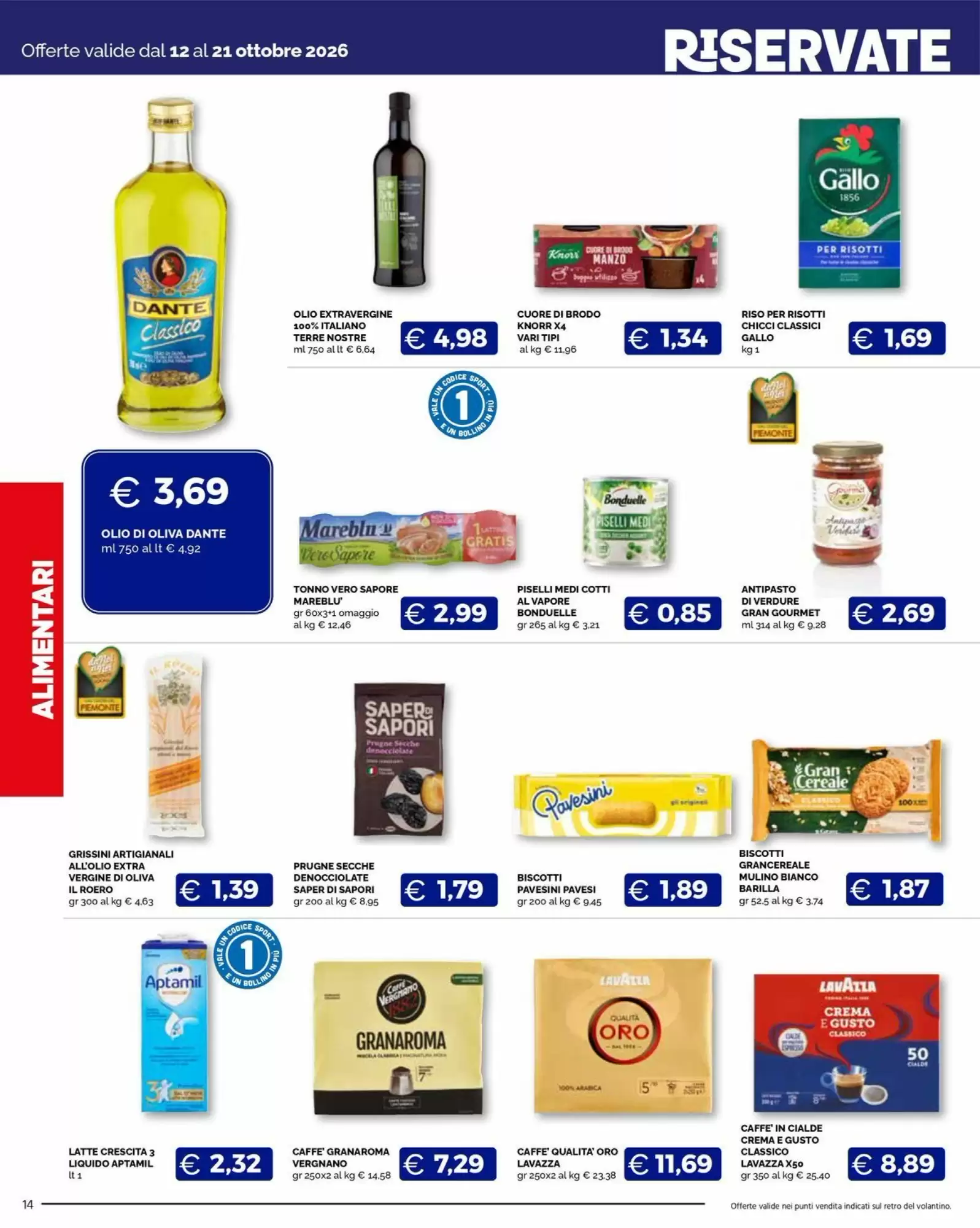Volantino promozionale Maxisconto  valide dal 12/10/2026 - Pagina 14.