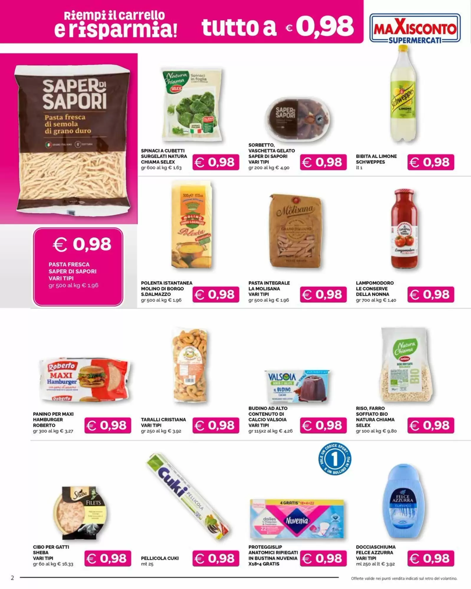 Volantino promozionale Maxisconto  valide dal 12/10/2026 - Pagina 2.
