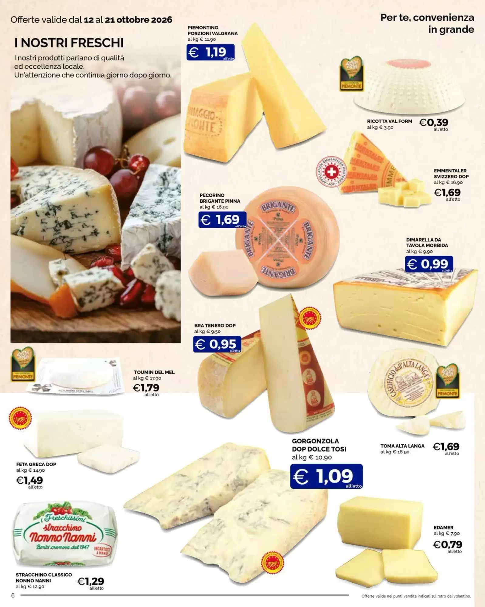 Volantino promozionale Maxisconto  valide dal 12/10/2026 - Pagina 6.