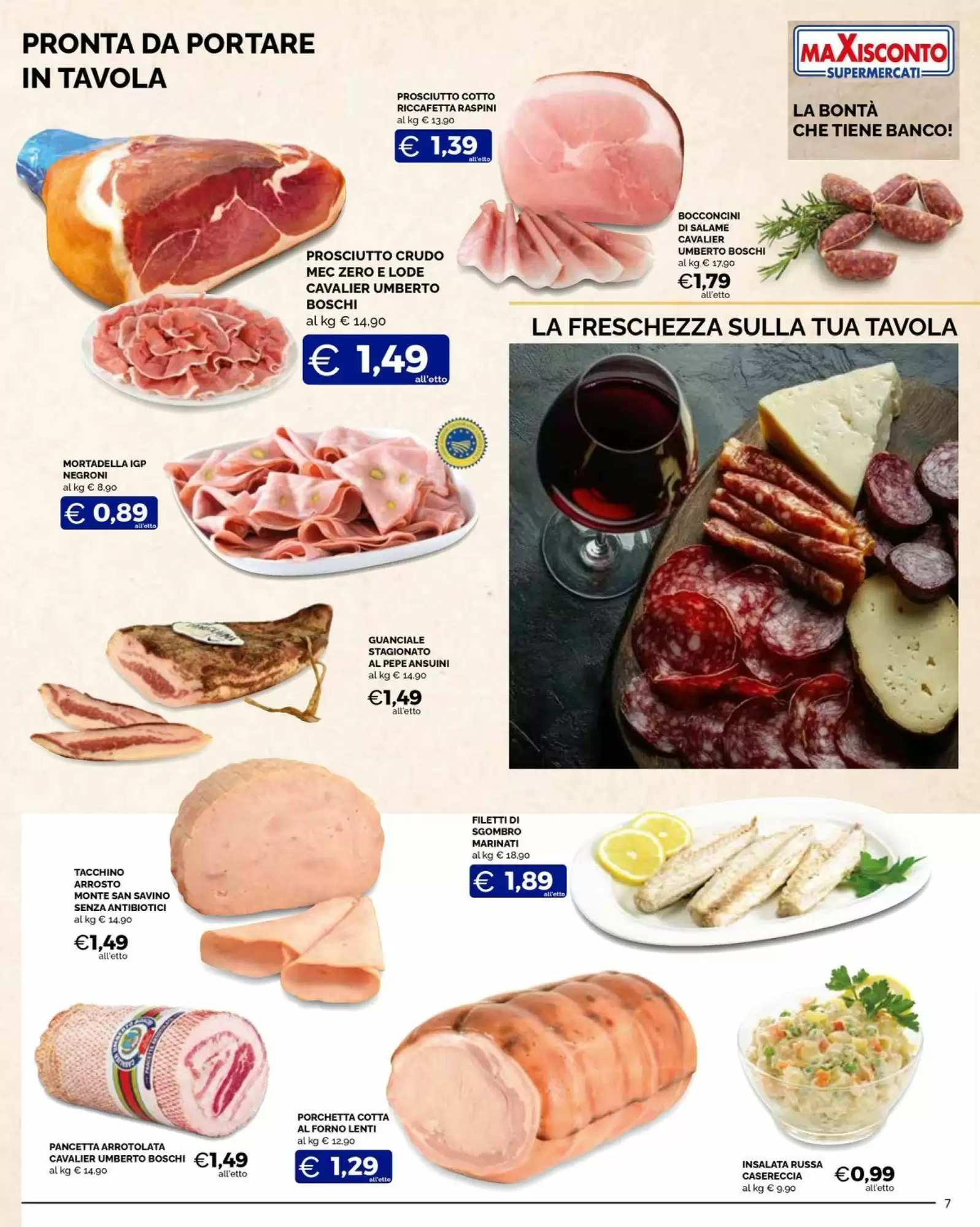 Volantino promozionale Maxisconto  valide dal 12/10/2026 - Pagina 7.