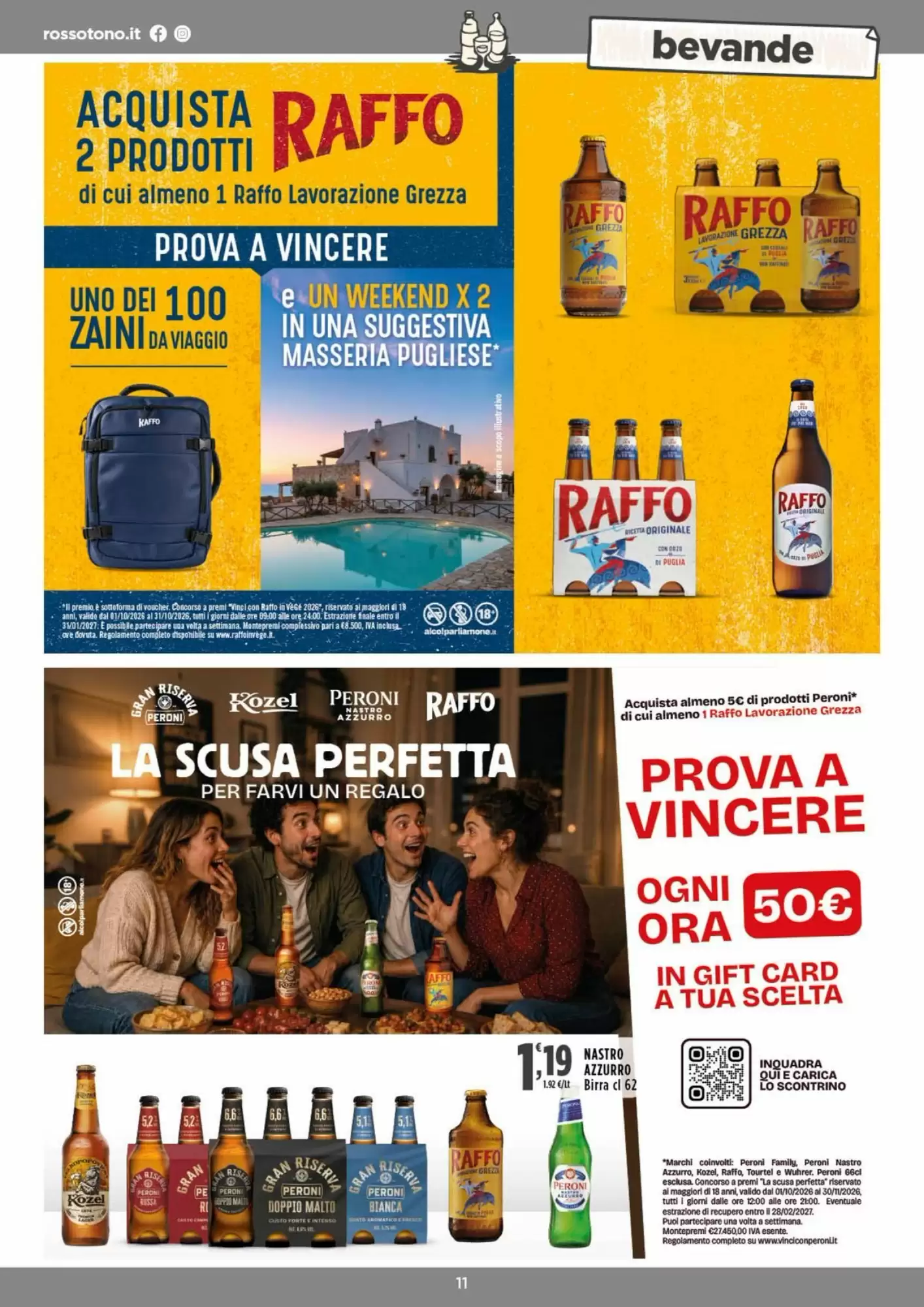 Volantino promozionale Rossotono  valide dal 12/10/2026 - Pagina 11.