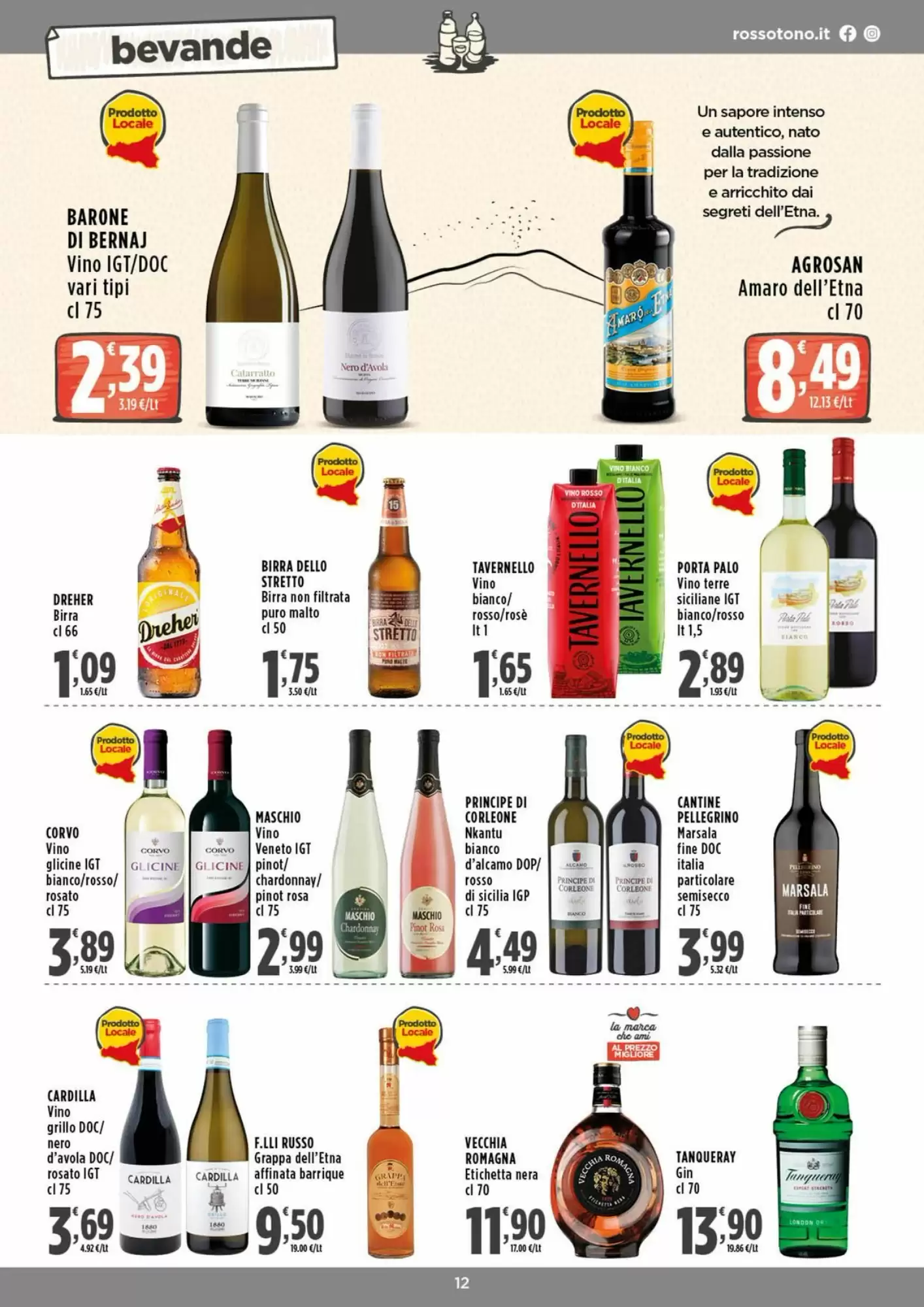 Volantino promozionale Rossotono  valide dal 12/10/2026 - Pagina 12.