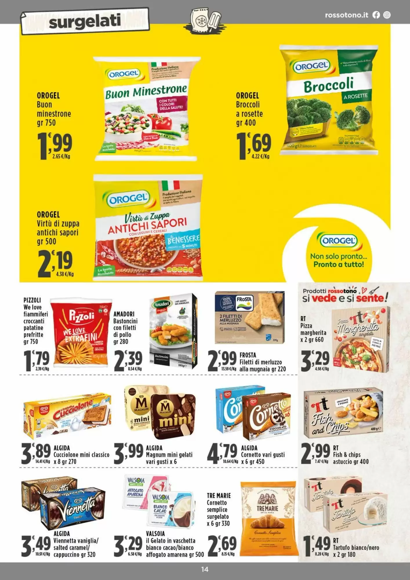 Volantino promozionale Rossotono  valide dal 12/10/2026 - Pagina 14.