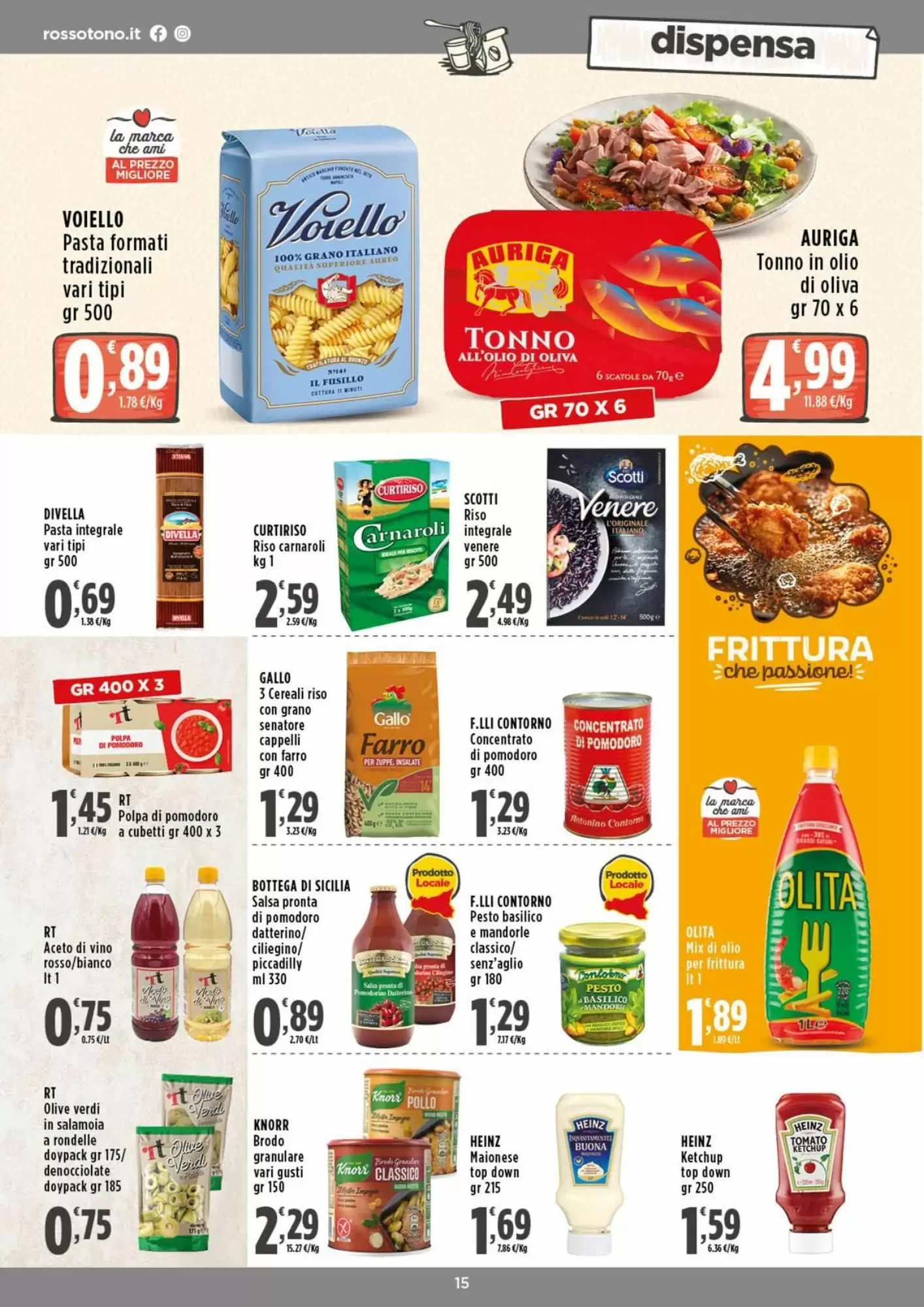Volantino promozionale Rossotono  valide dal 12/10/2026 - Pagina 15.