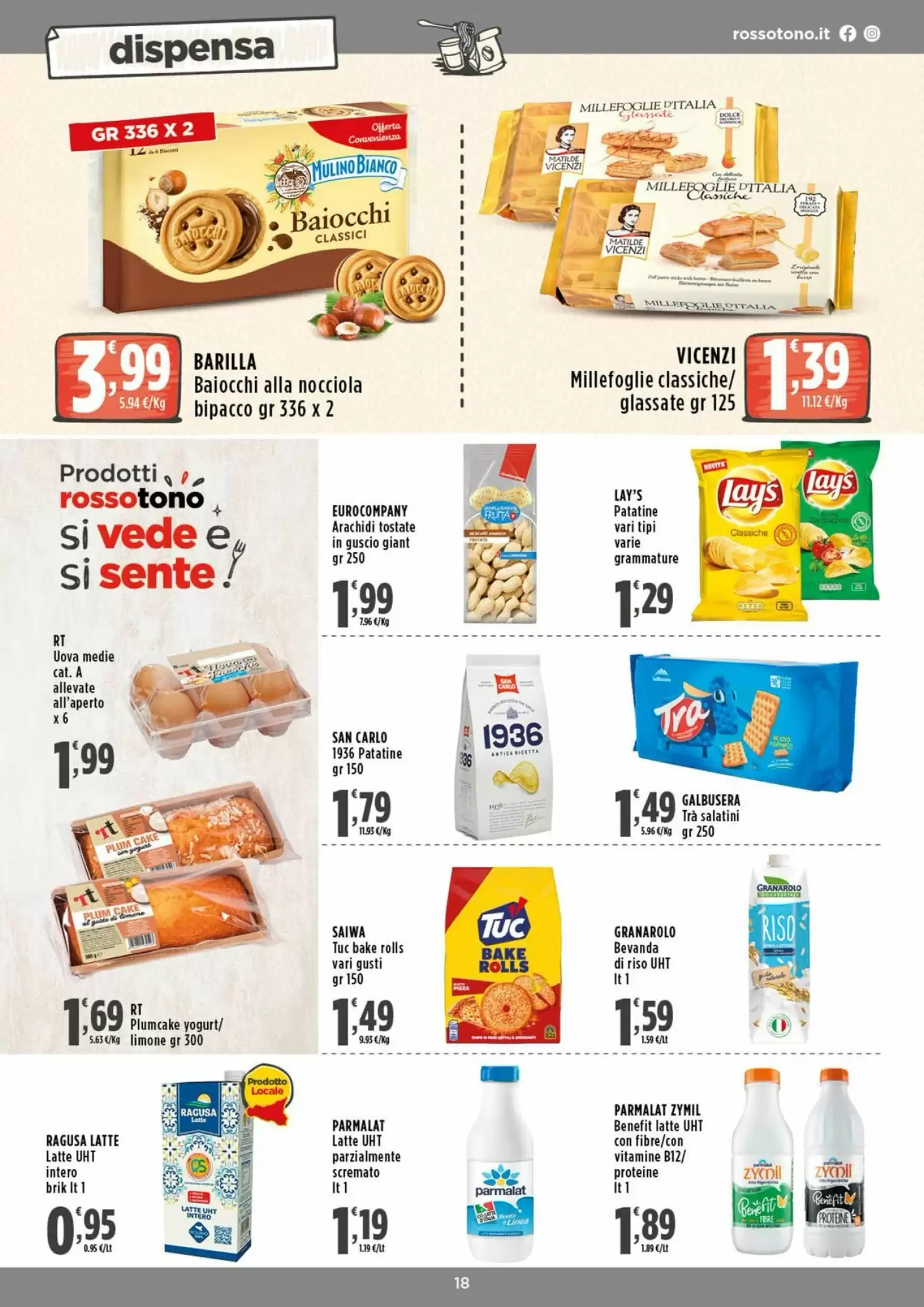 Volantino promozionale Rossotono  valide dal 12/10/2026 - Pagina 18.