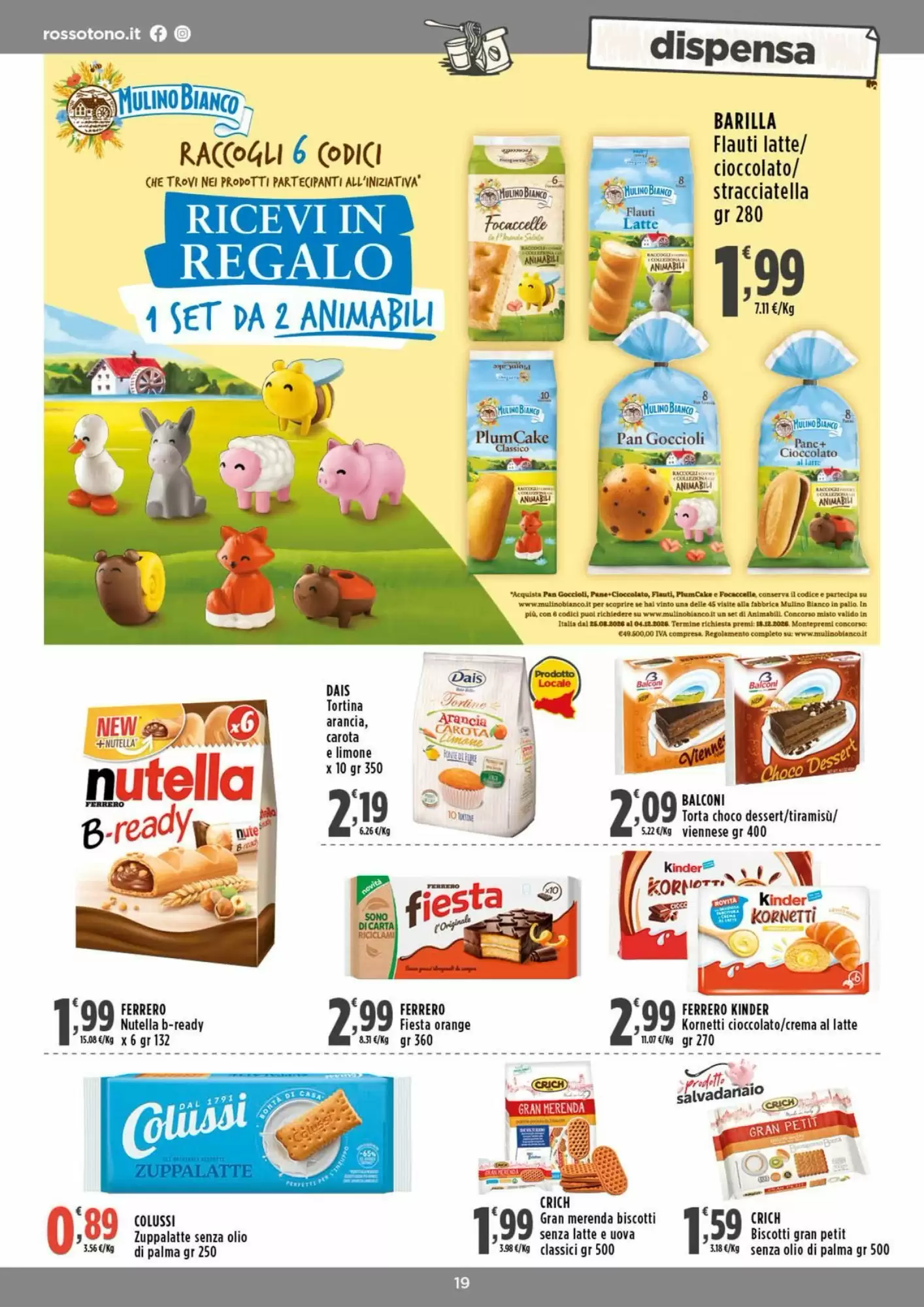 Volantino promozionale Rossotono  valide dal 12/10/2026 - Pagina 19.