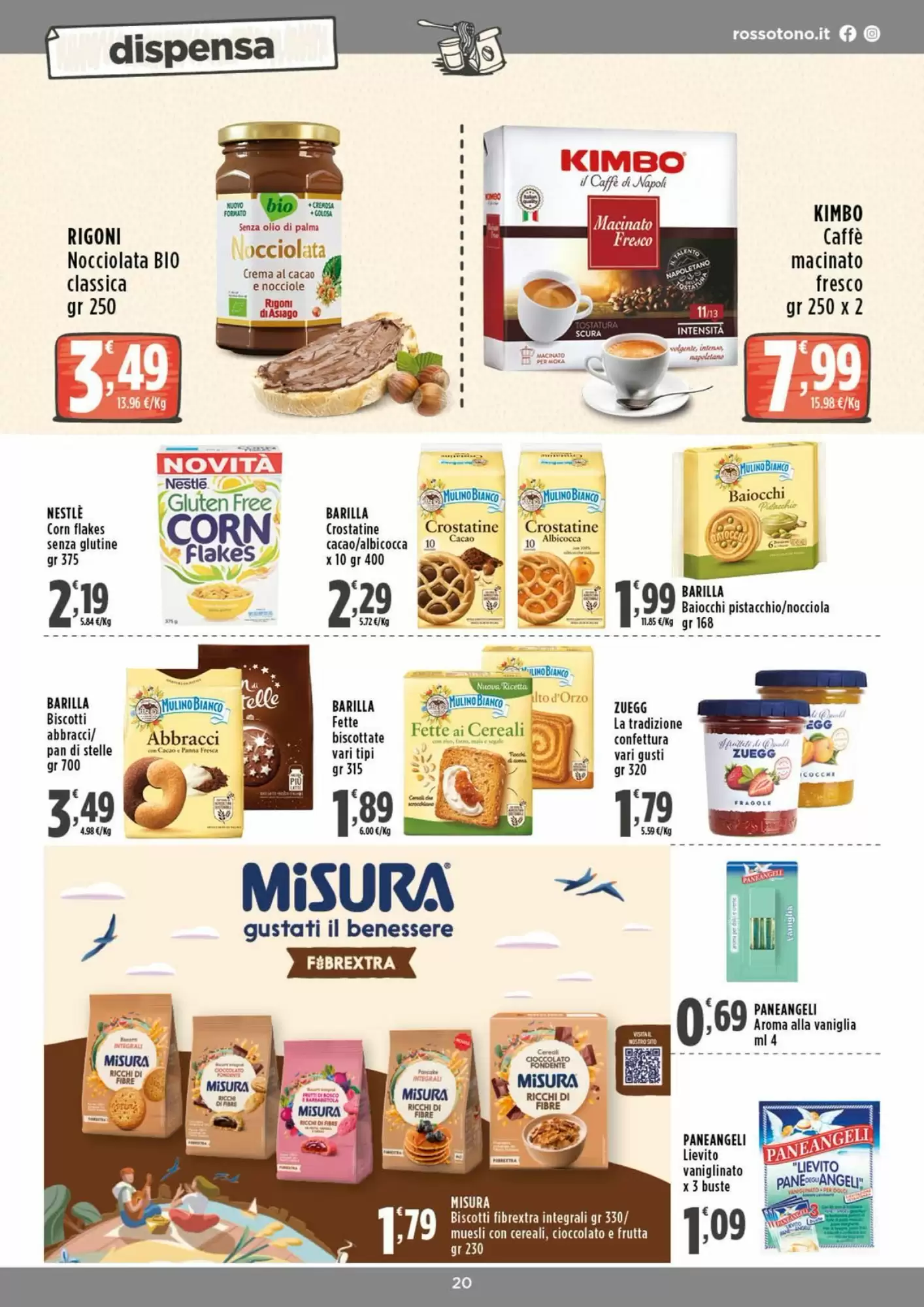 Volantino promozionale Rossotono  valide dal 12/10/2026 - Pagina 20.