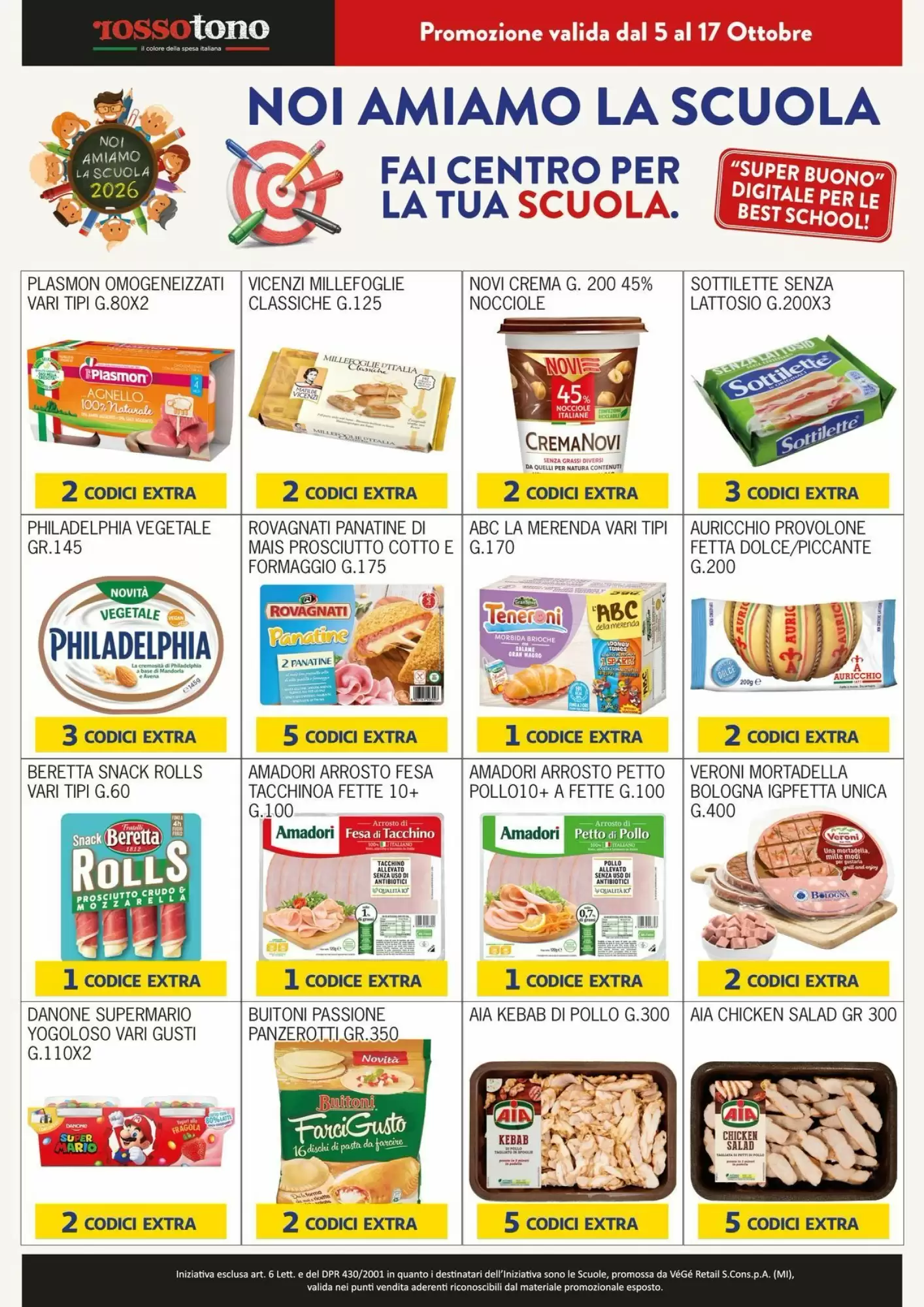 Volantino promozionale Rossotono  valide dal 12/10/2026 - Pagina 29.