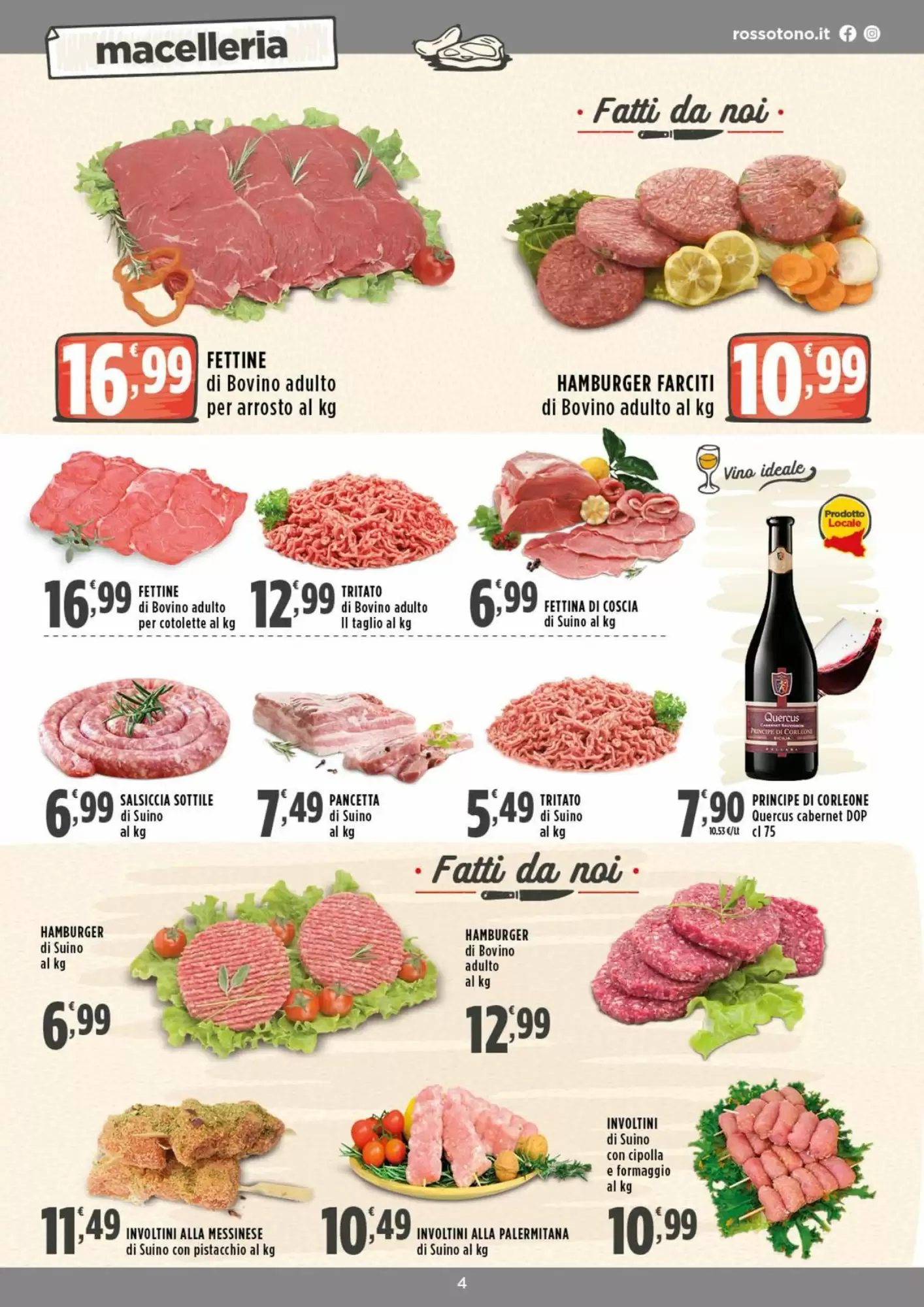Volantino promozionale Rossotono  valide dal 12/10/2026 - Pagina 4.