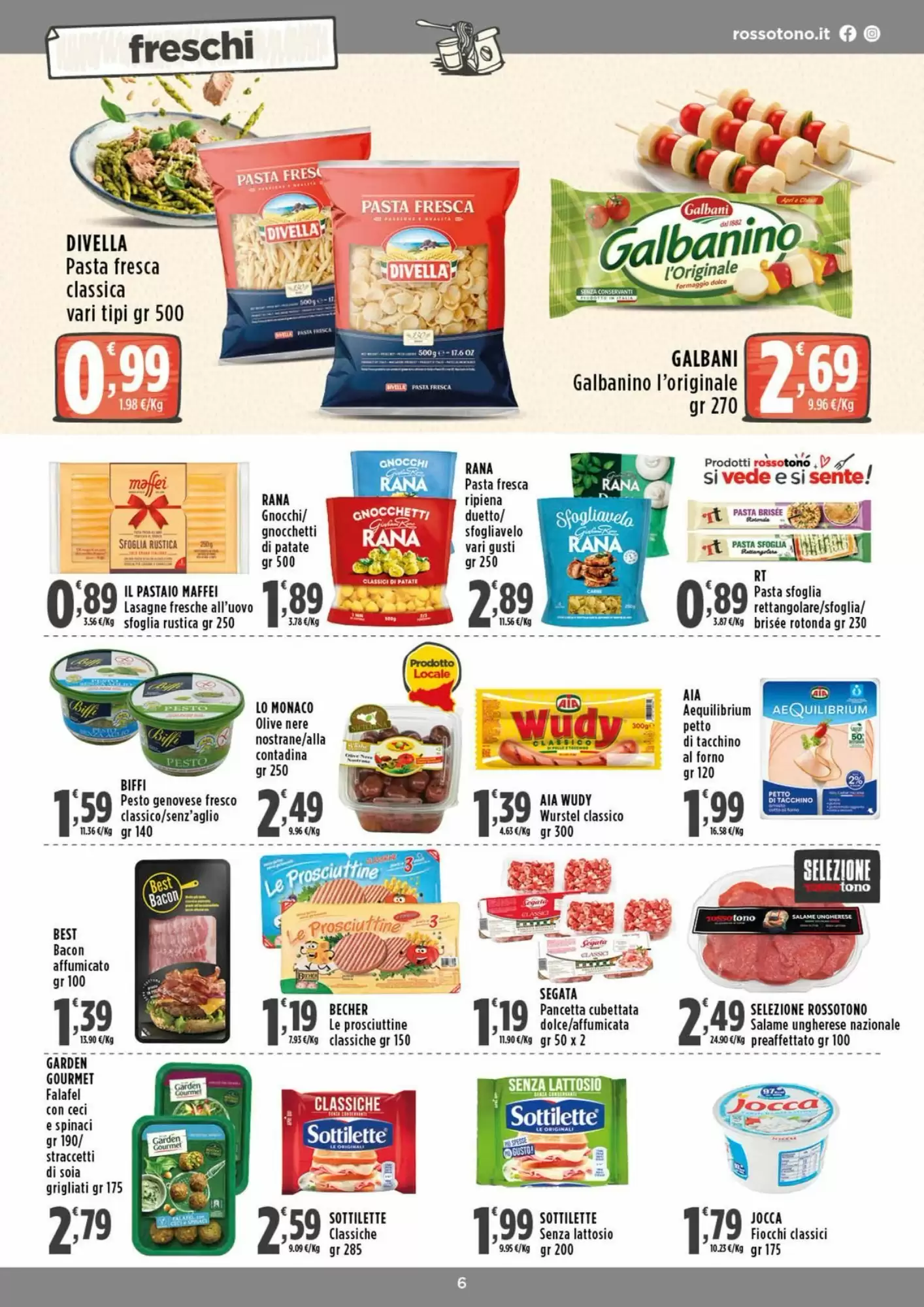 Volantino promozionale Rossotono  valide dal 12/10/2026 - Pagina 6.
