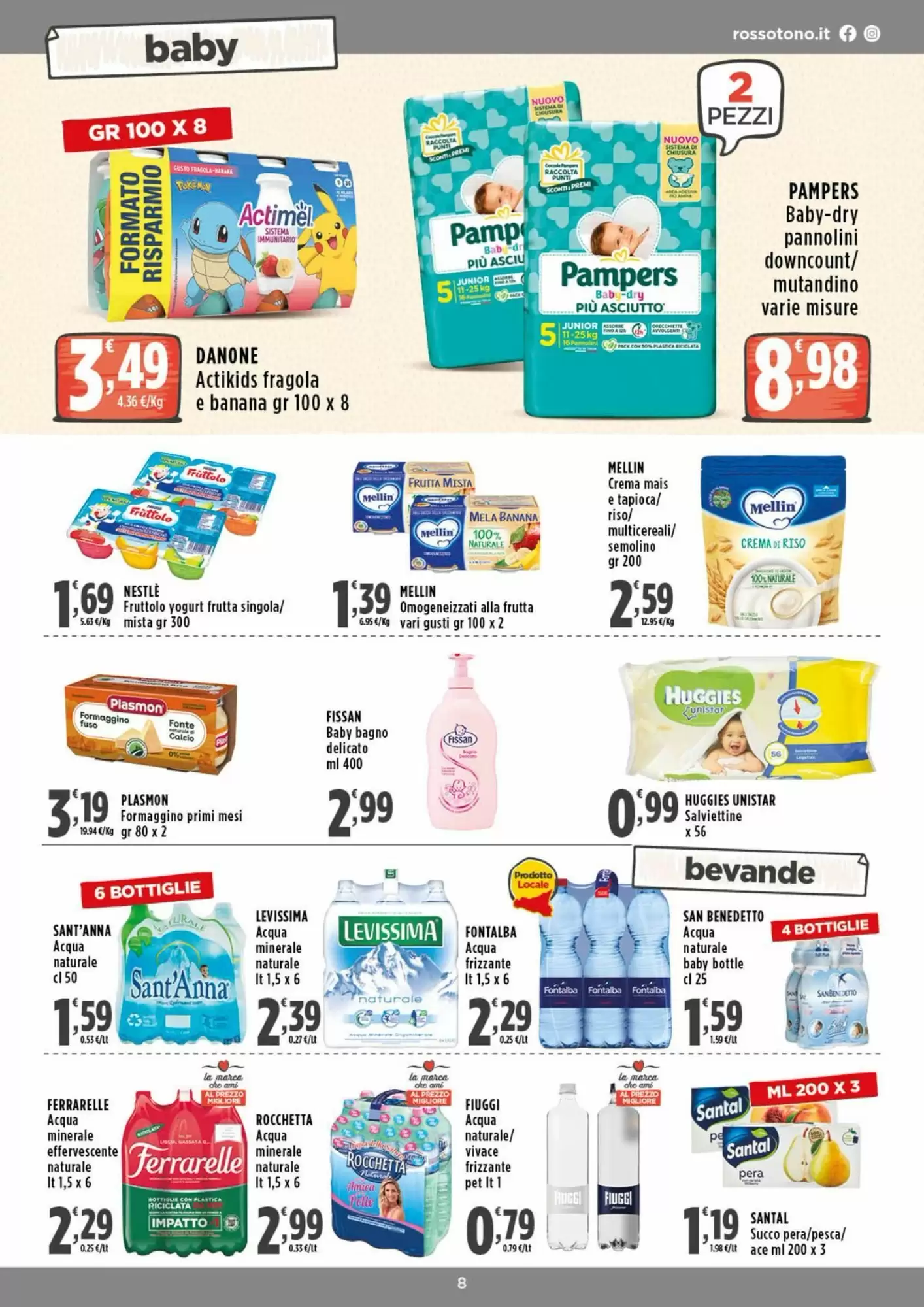 Volantino promozionale Rossotono  valide dal 12/10/2026 - Pagina 8.