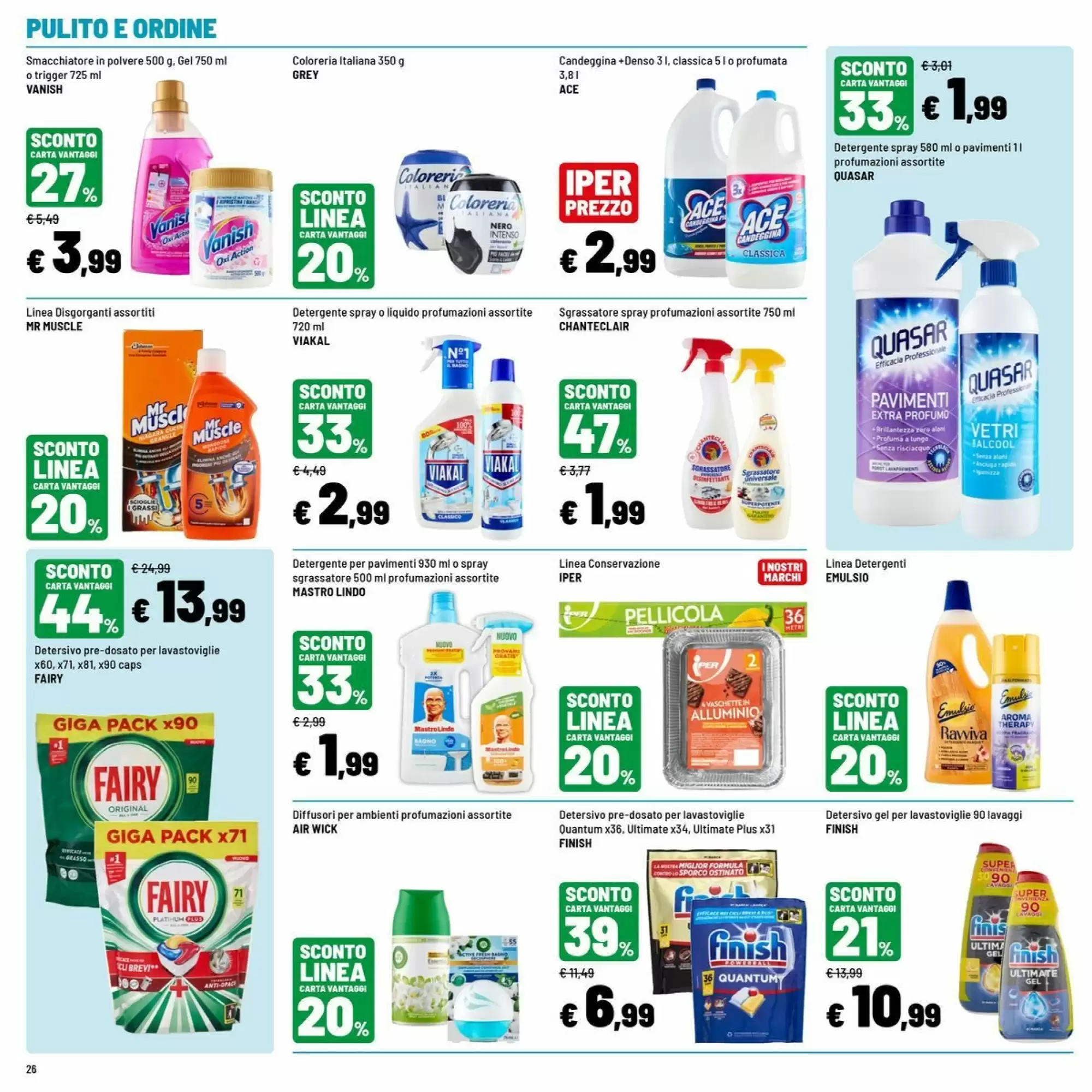 Volantino promozionale Iper La Grande  valide dal 12/10/2026 - Pagina 26.
