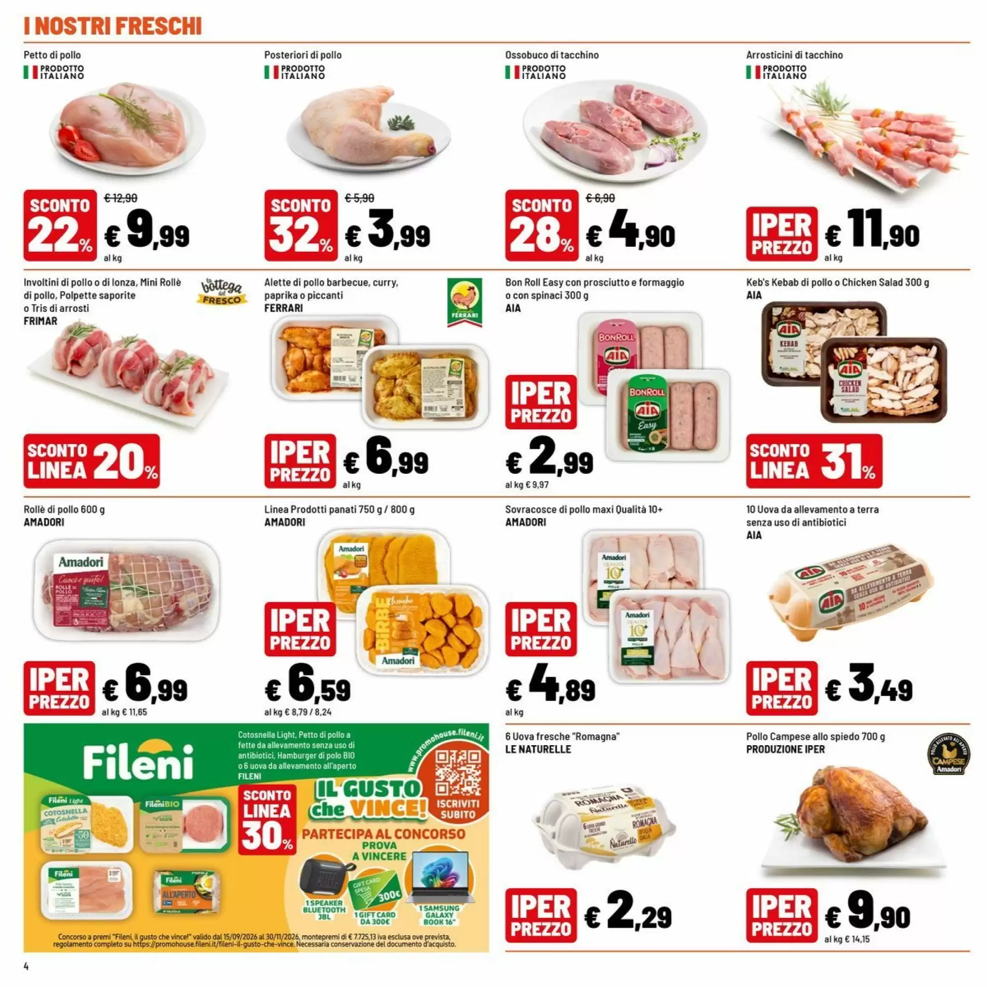 Volantino promozionale Iper La Grande  valide dal 12/10/2026 - Pagina 4.