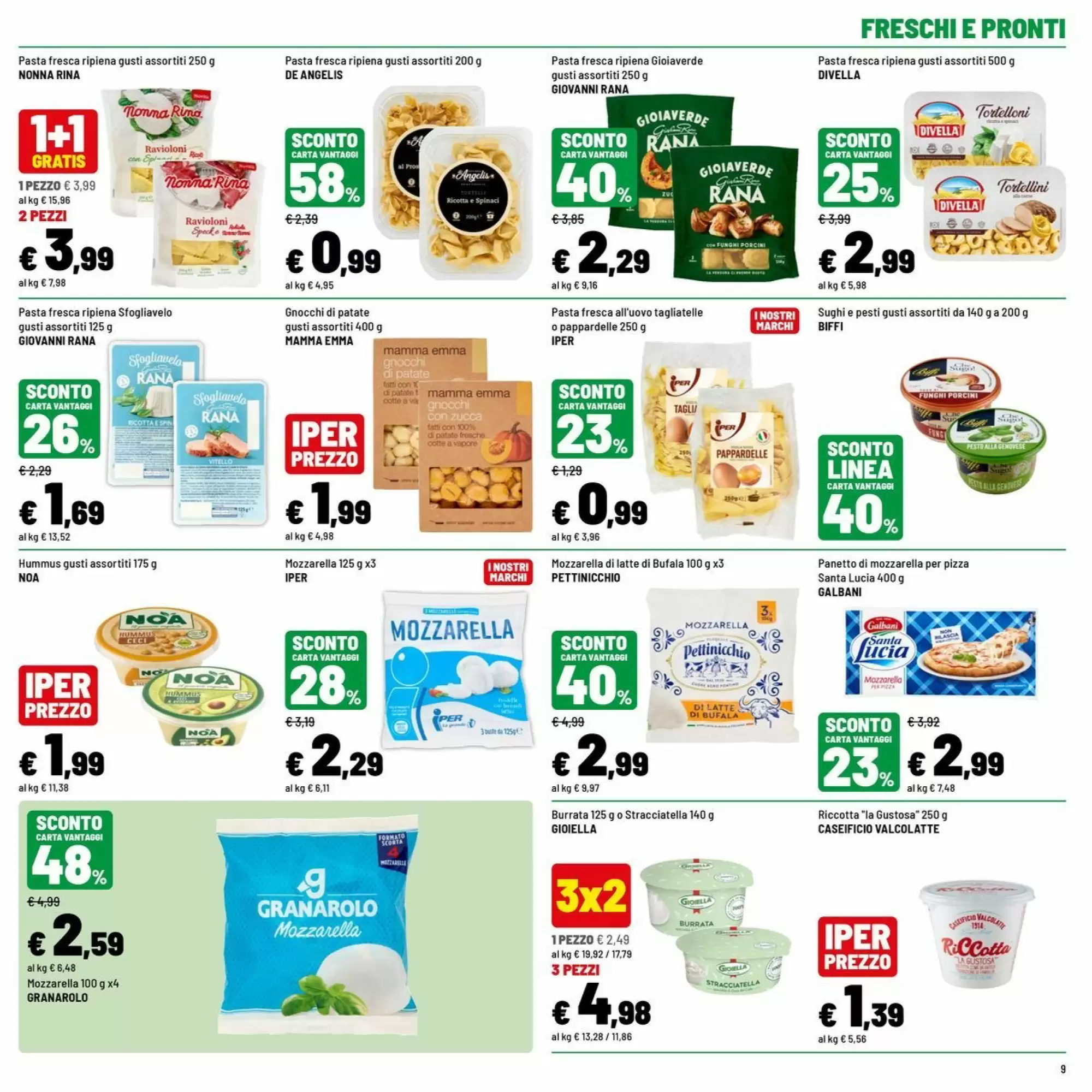Volantino promozionale Iper La Grande  valide dal 12/10/2026 - Pagina 9.