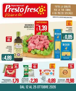 Volantino promozionale PrestoFresco  valide dal 12/10/2026