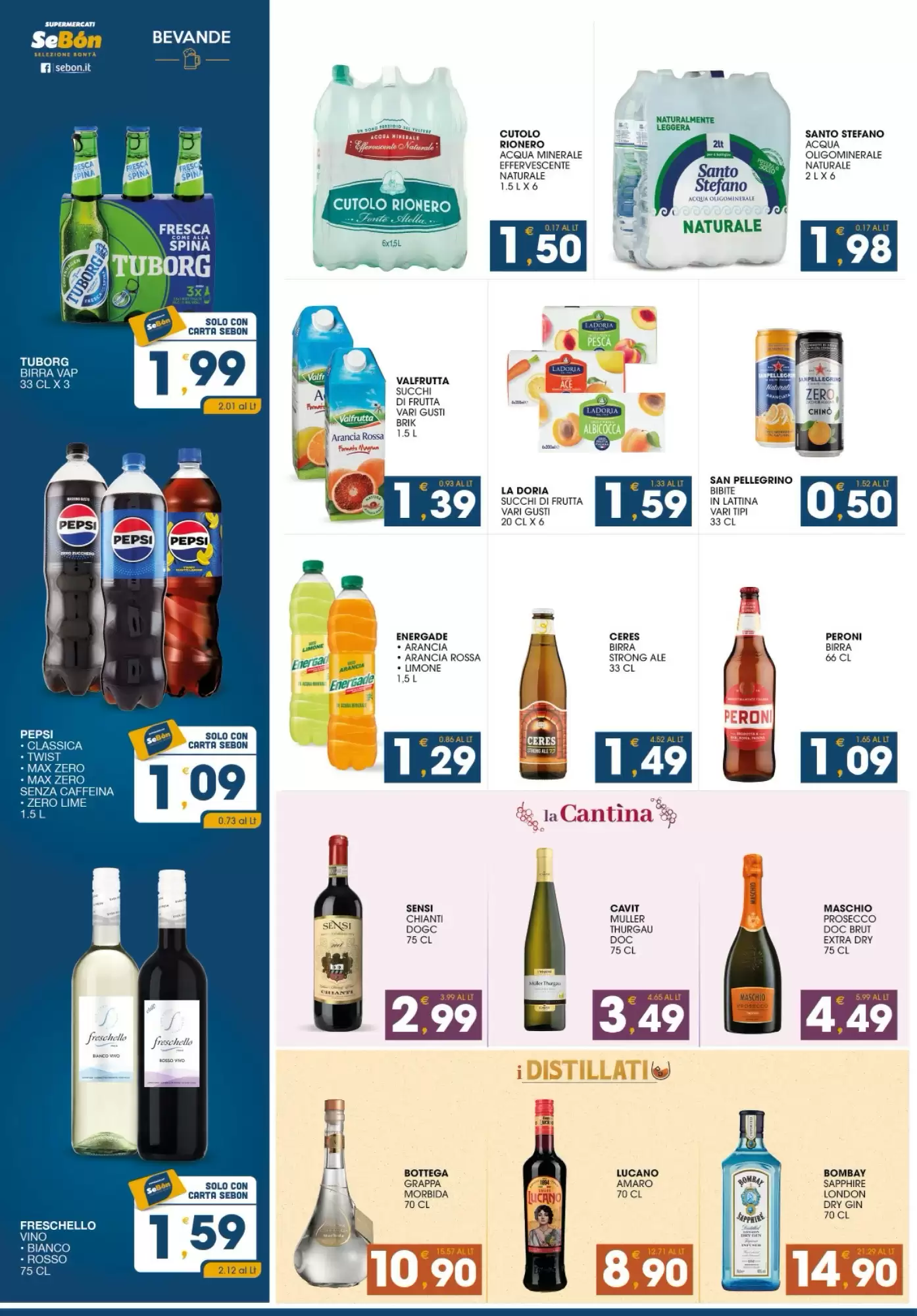 Volantino promozionale SeBón Supermercati  valide dal 12/10/2026 - Pagina 10.