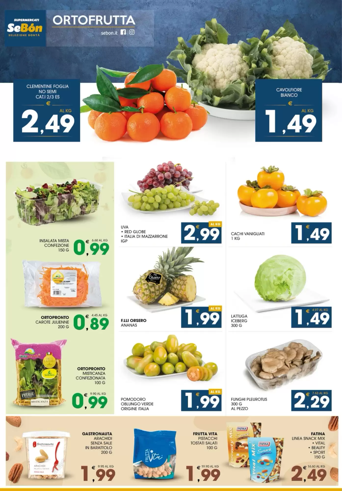 Volantino promozionale SeBón Supermercati  valide dal 12/10/2026 - Pagina 4.