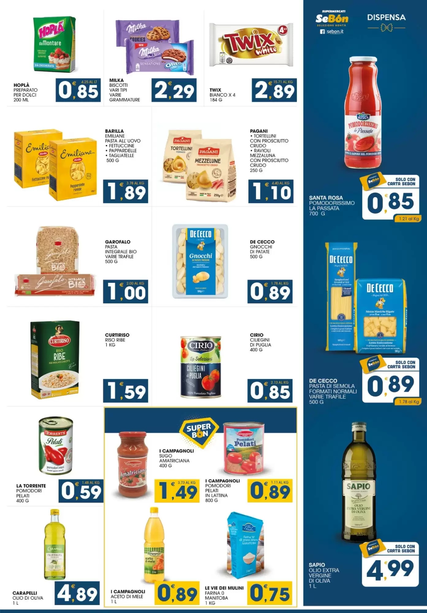 Volantino promozionale SeBón Supermercati  valide dal 12/10/2026 - Pagina 7.