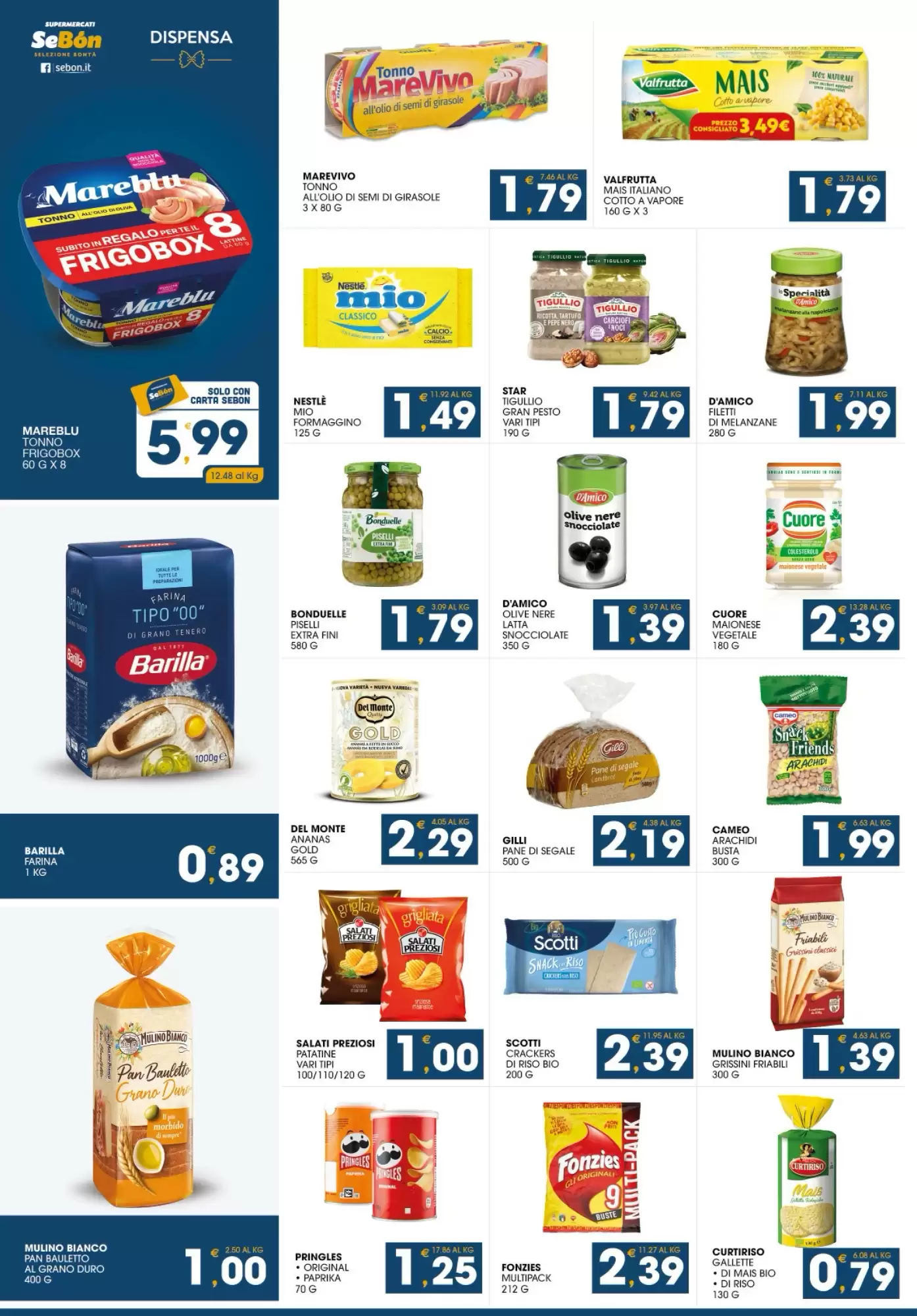 Volantino promozionale SeBón Supermercati  valide dal 12/10/2026 - Pagina 8.