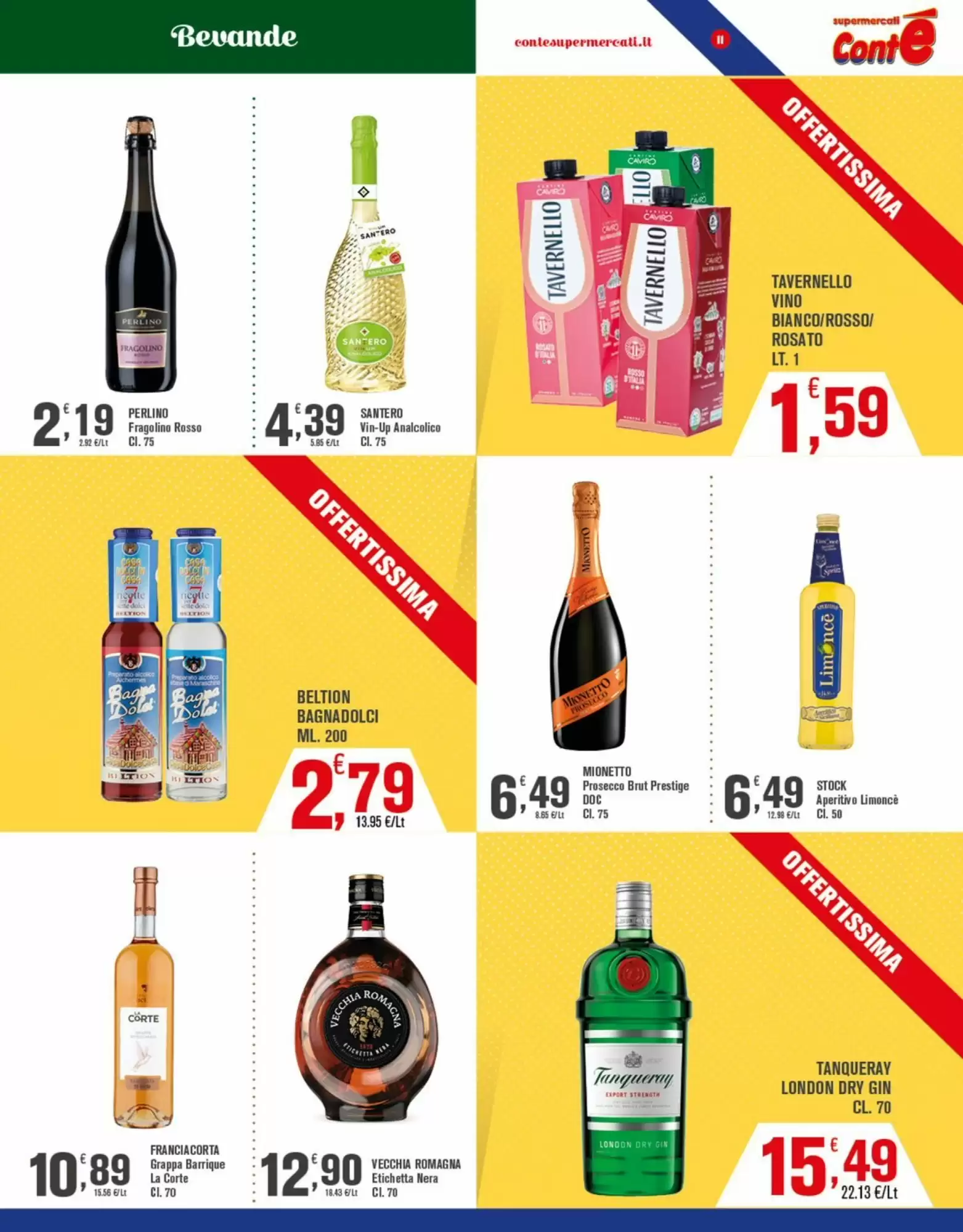 Volantino promozionale Conté Supermercati  valide dal 12/10/2026 - Pagina 11.