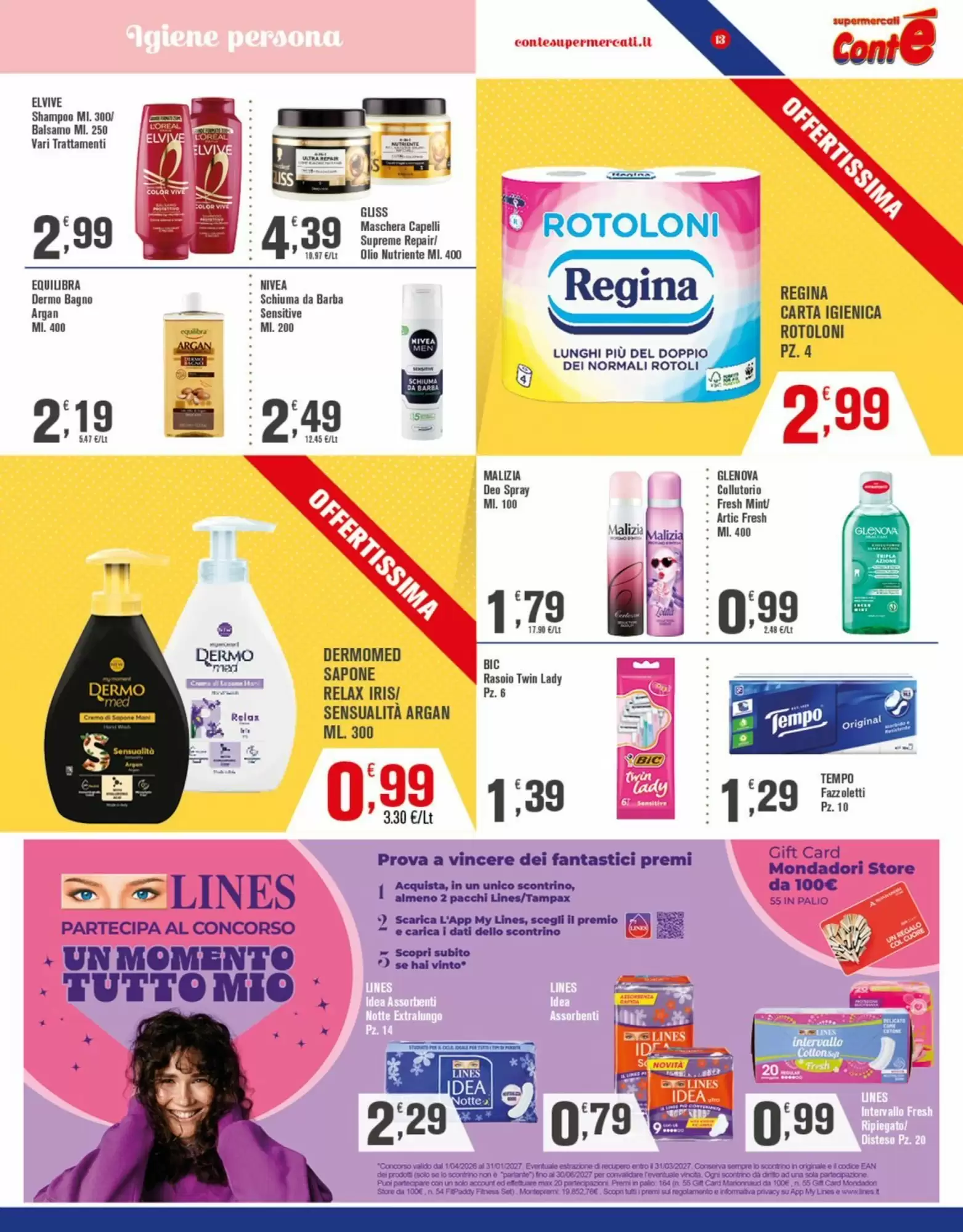Volantino promozionale Conté Supermercati  valide dal 12/10/2026 - Pagina 13.