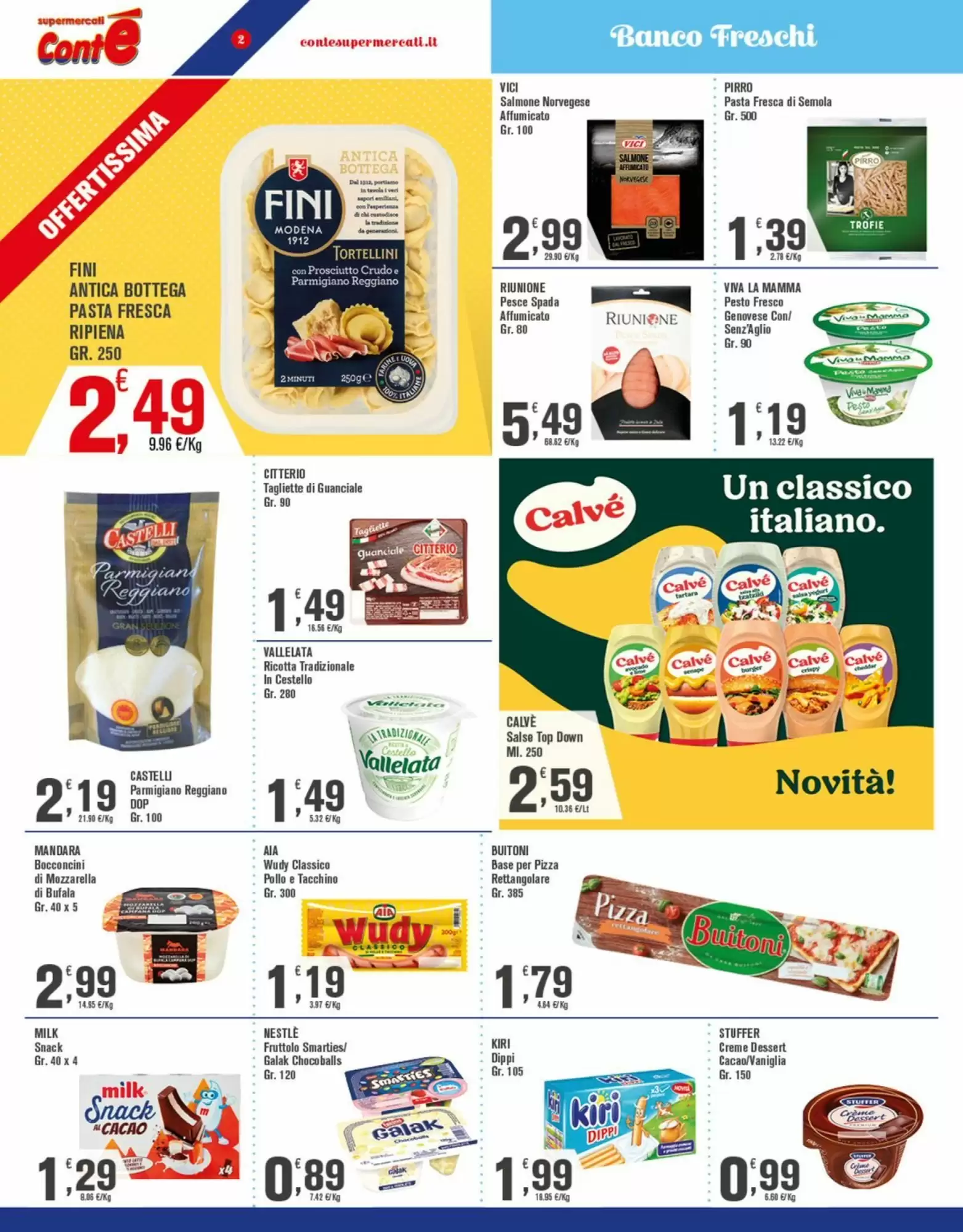 Volantino promozionale Conté Supermercati  valide dal 12/10/2026 - Pagina 2.