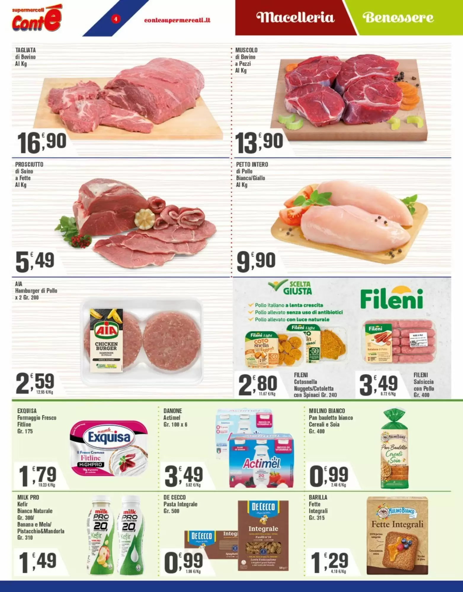 Volantino promozionale Conté Supermercati  valide dal 12/10/2026 - Pagina 4.