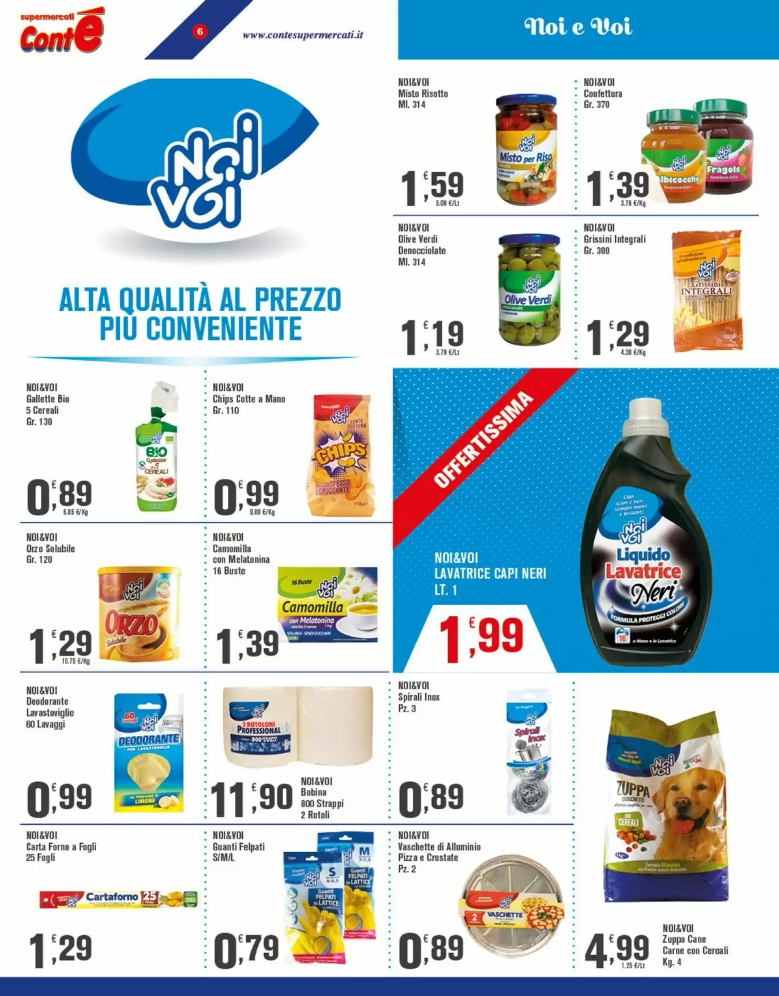 Volantino promozionale Conté Supermercati  valide dal 12/10/2026 - Pagina 6.