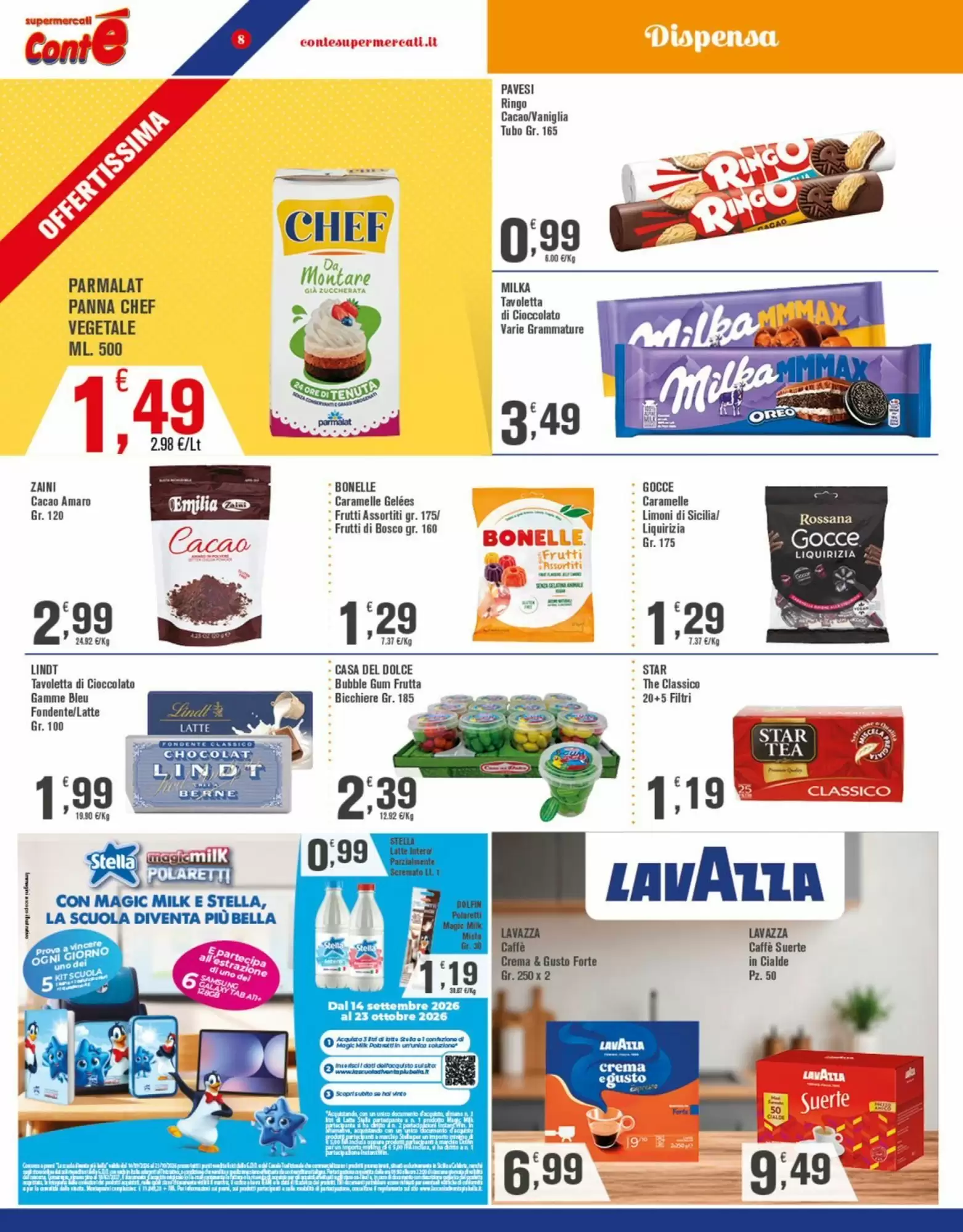 Volantino promozionale Conté Supermercati  valide dal 12/10/2026 - Pagina 8.