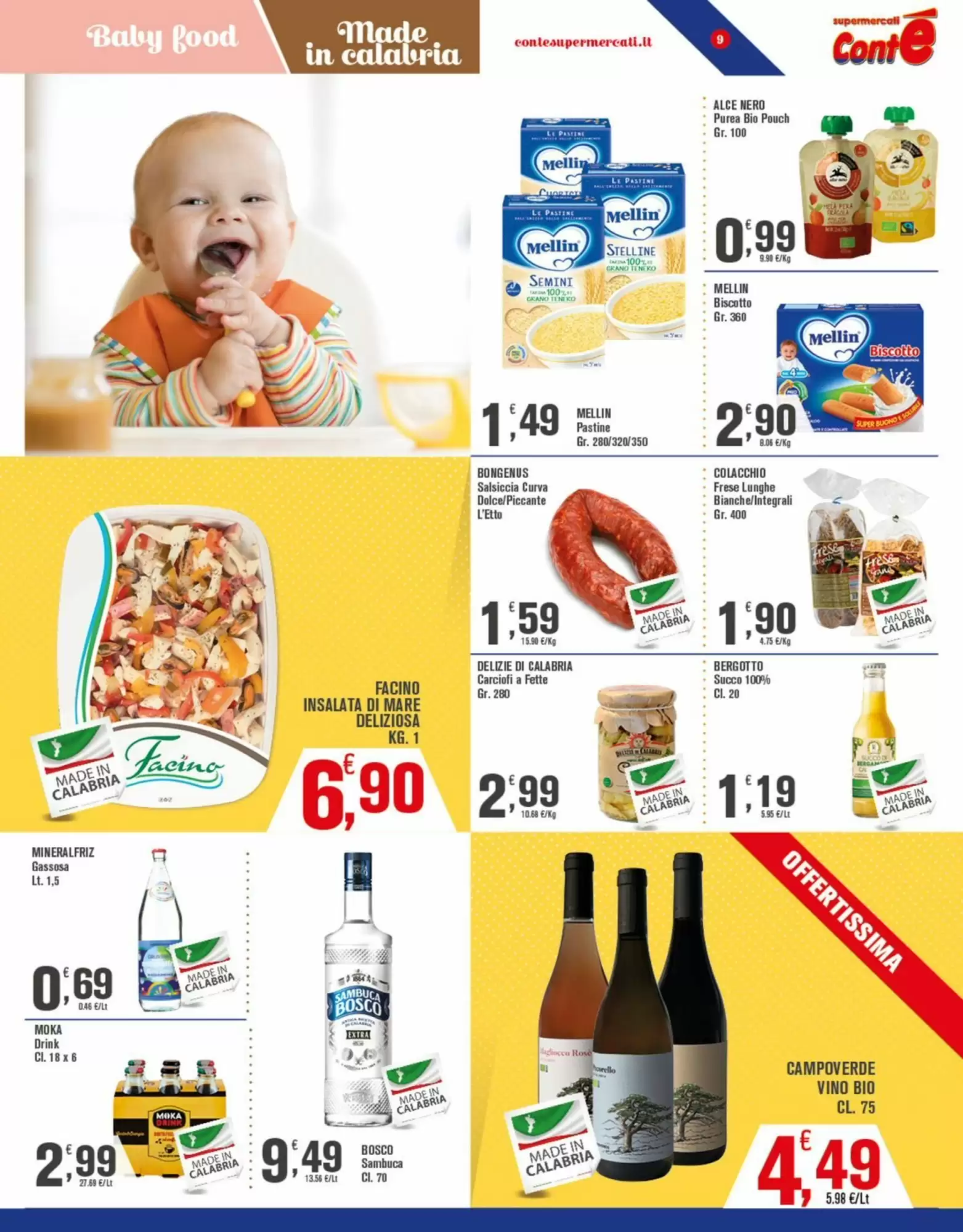 Volantino promozionale Conté Supermercati  valide dal 12/10/2026 - Pagina 9.
