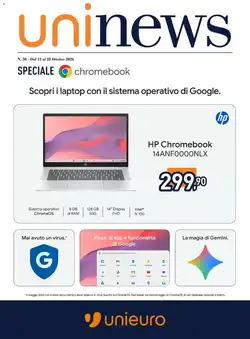 Volantino promozionale Unieuro  valide dal 12/10/2026