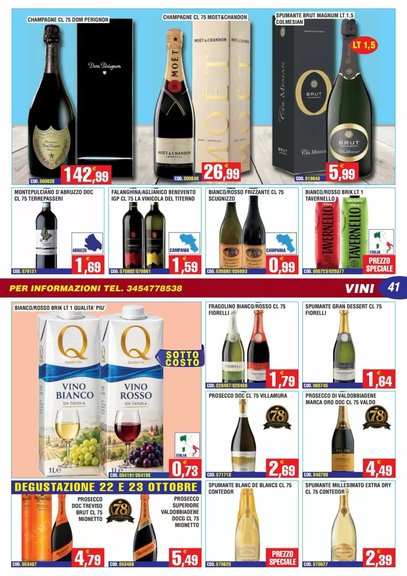 Volantino promozionale Immenso Cash  valide dal 12/10/2026 - Pagina 42.