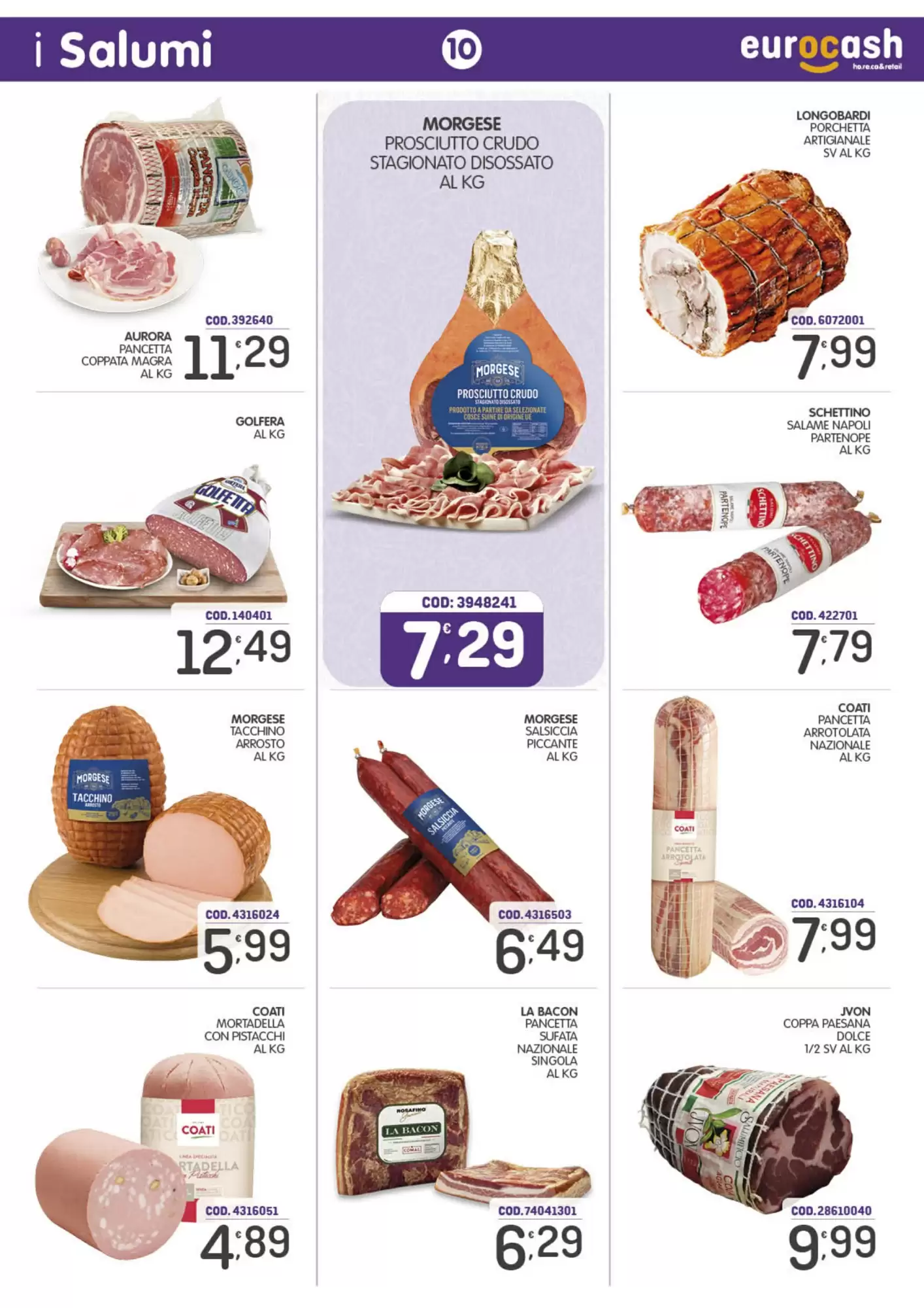 Volantino promozionale Eurocash  valide dal 12/10/2026 - Pagina 10.