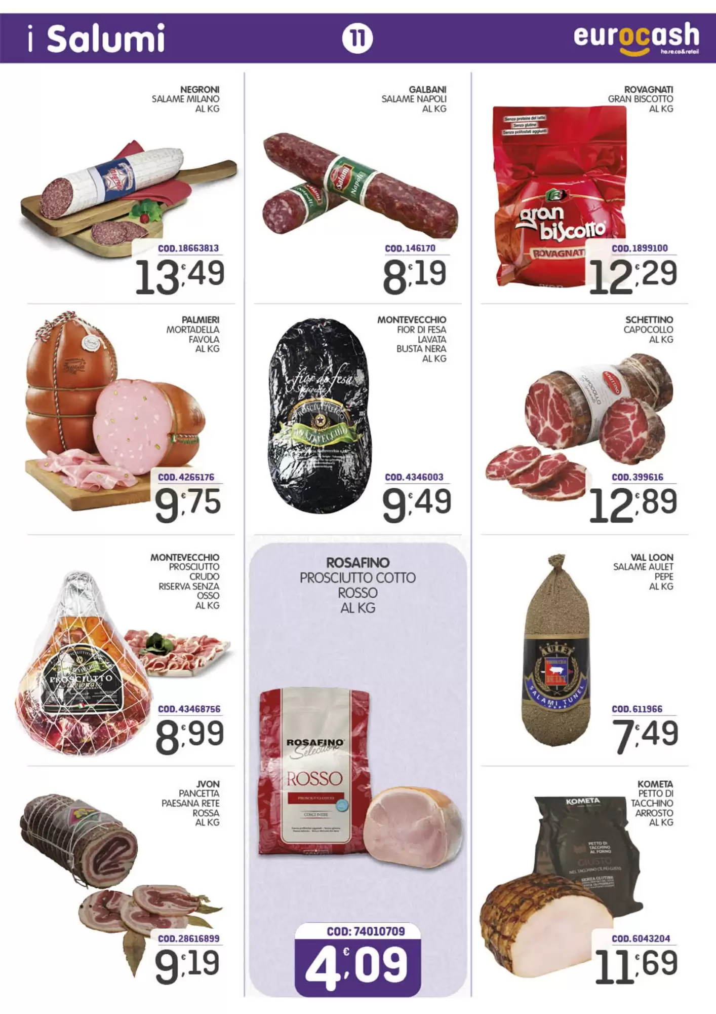 Volantino promozionale Eurocash  valide dal 12/10/2026 - Pagina 11.