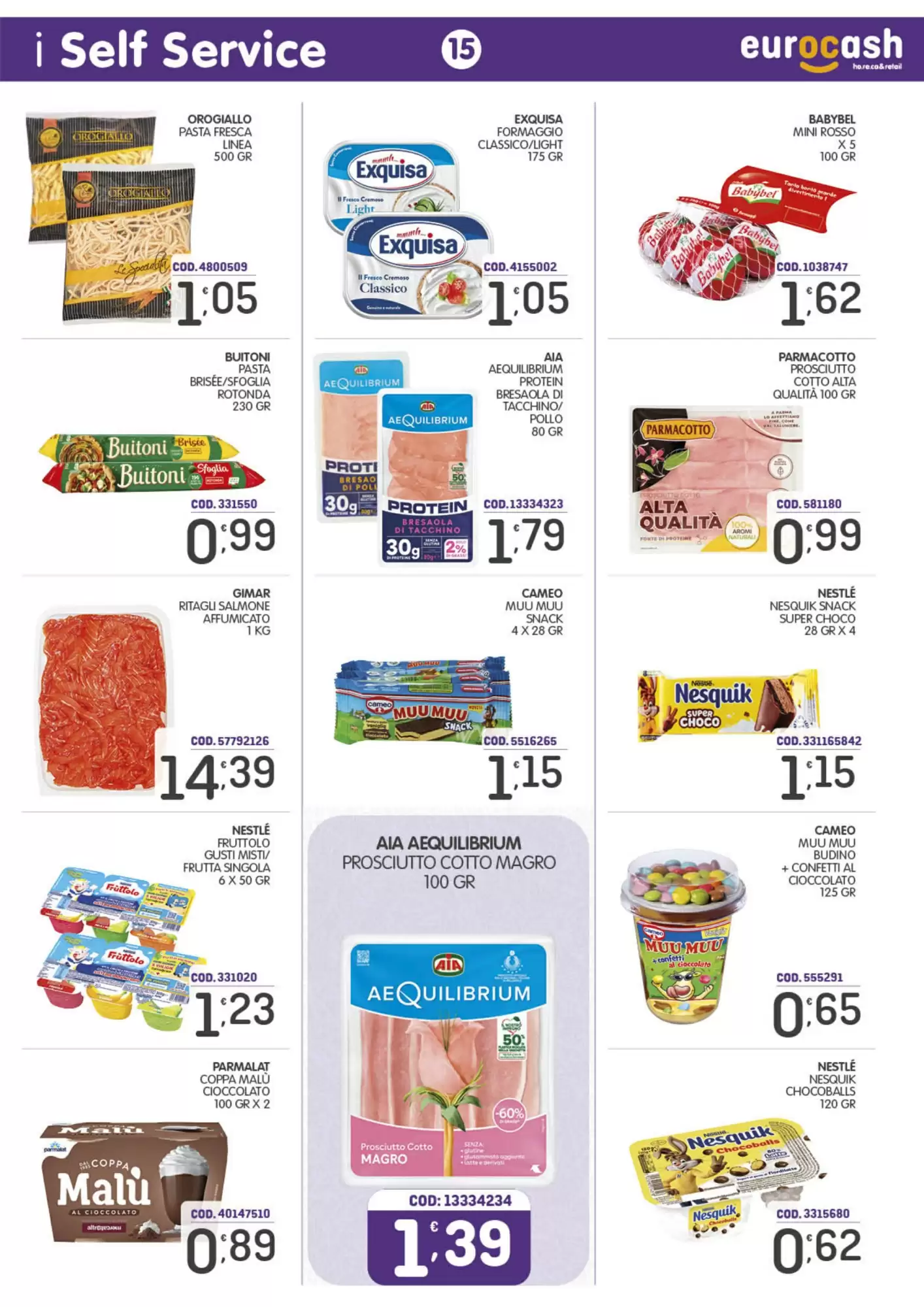 Volantino promozionale Eurocash  valide dal 12/10/2026 - Pagina 15.
