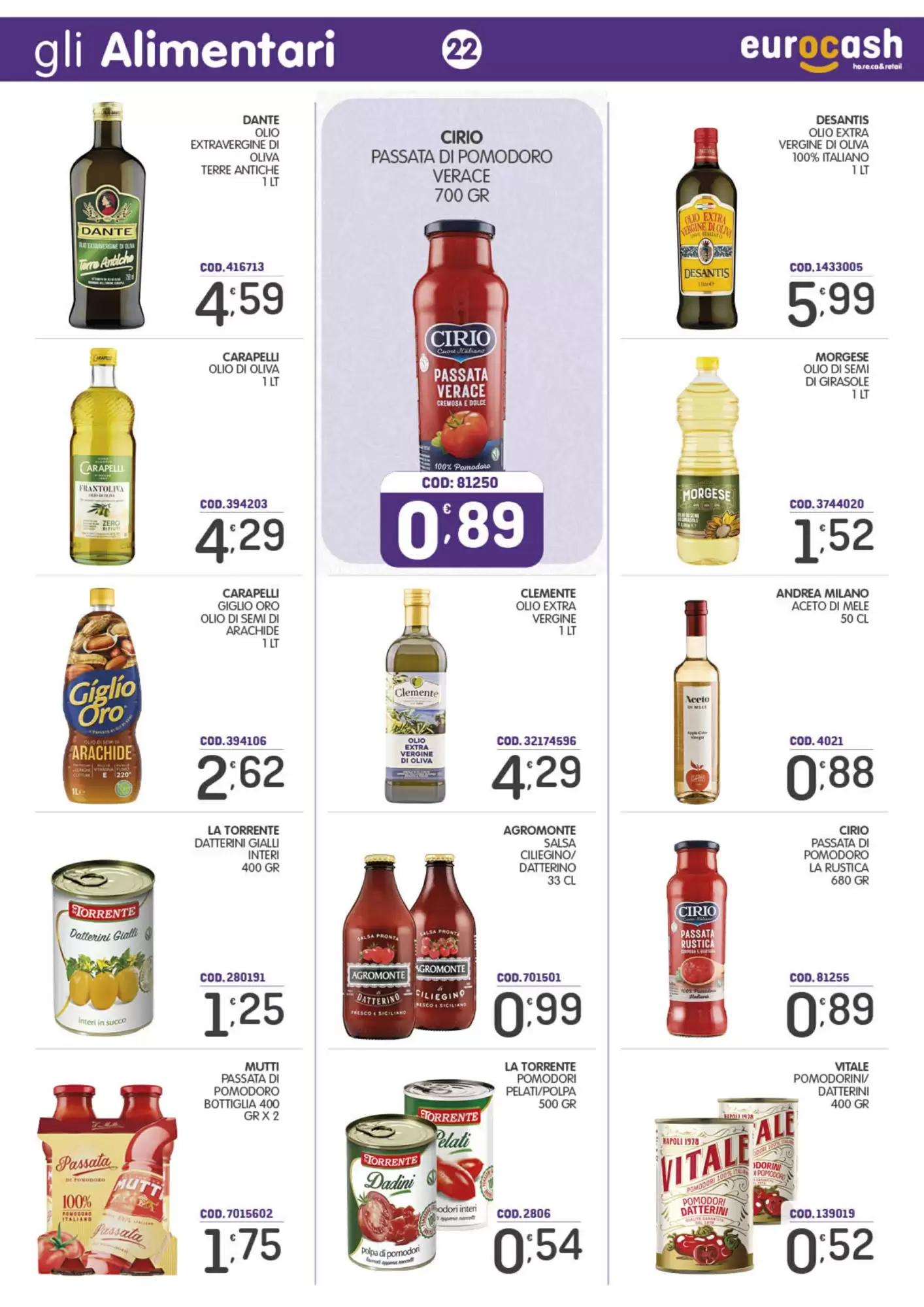 Volantino promozionale Eurocash  valide dal 12/10/2026 - Pagina 22.