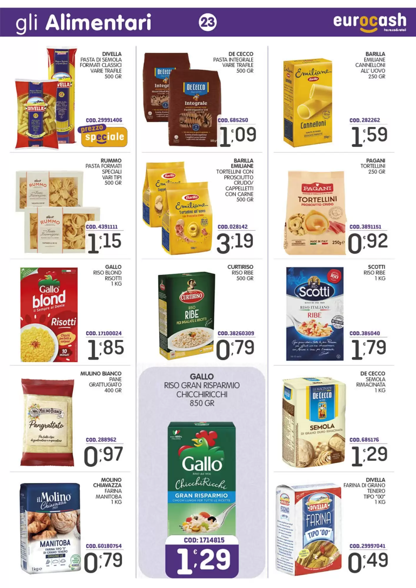 Volantino promozionale Eurocash  valide dal 12/10/2026 - Pagina 23.