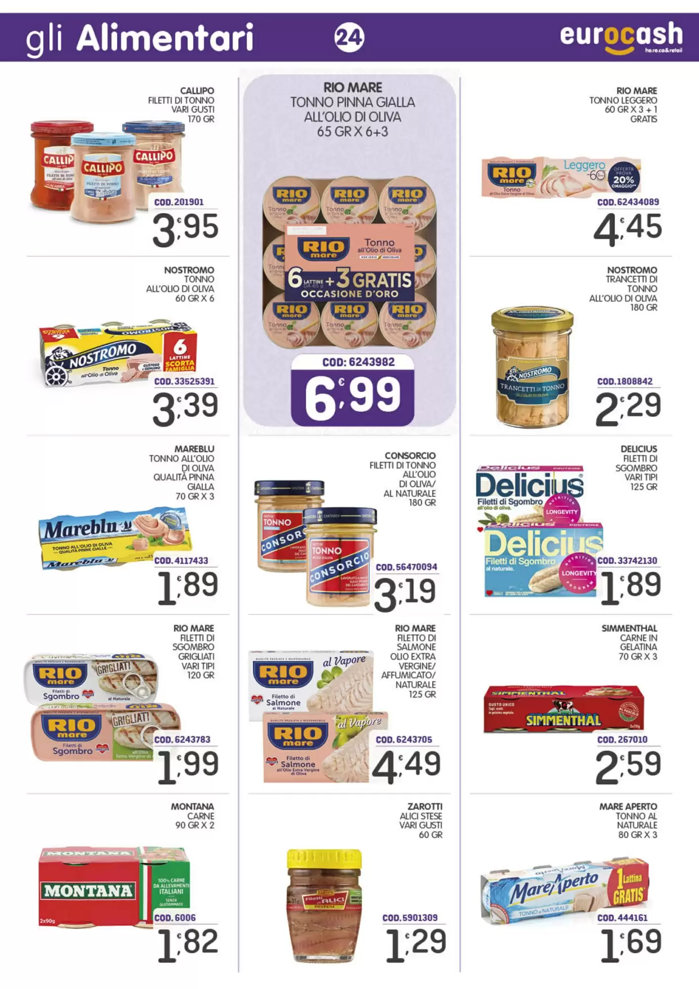 Volantino promozionale Eurocash  valide dal 12/10/2026 - Pagina 24.