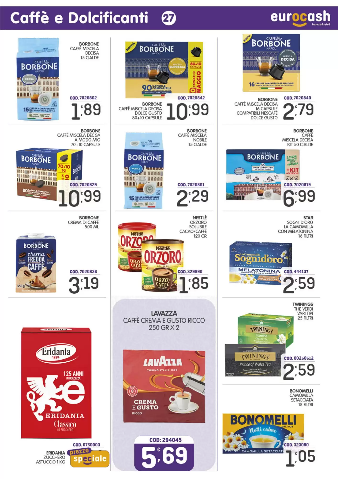 Volantino promozionale Eurocash  valide dal 12/10/2026 - Pagina 27.