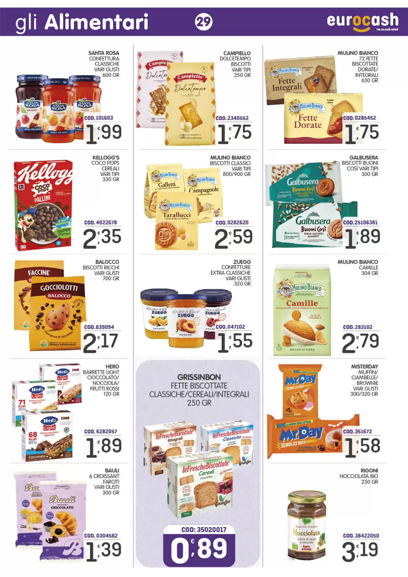 Volantino promozionale Eurocash  valide dal 12/10/2026 - Pagina 29.