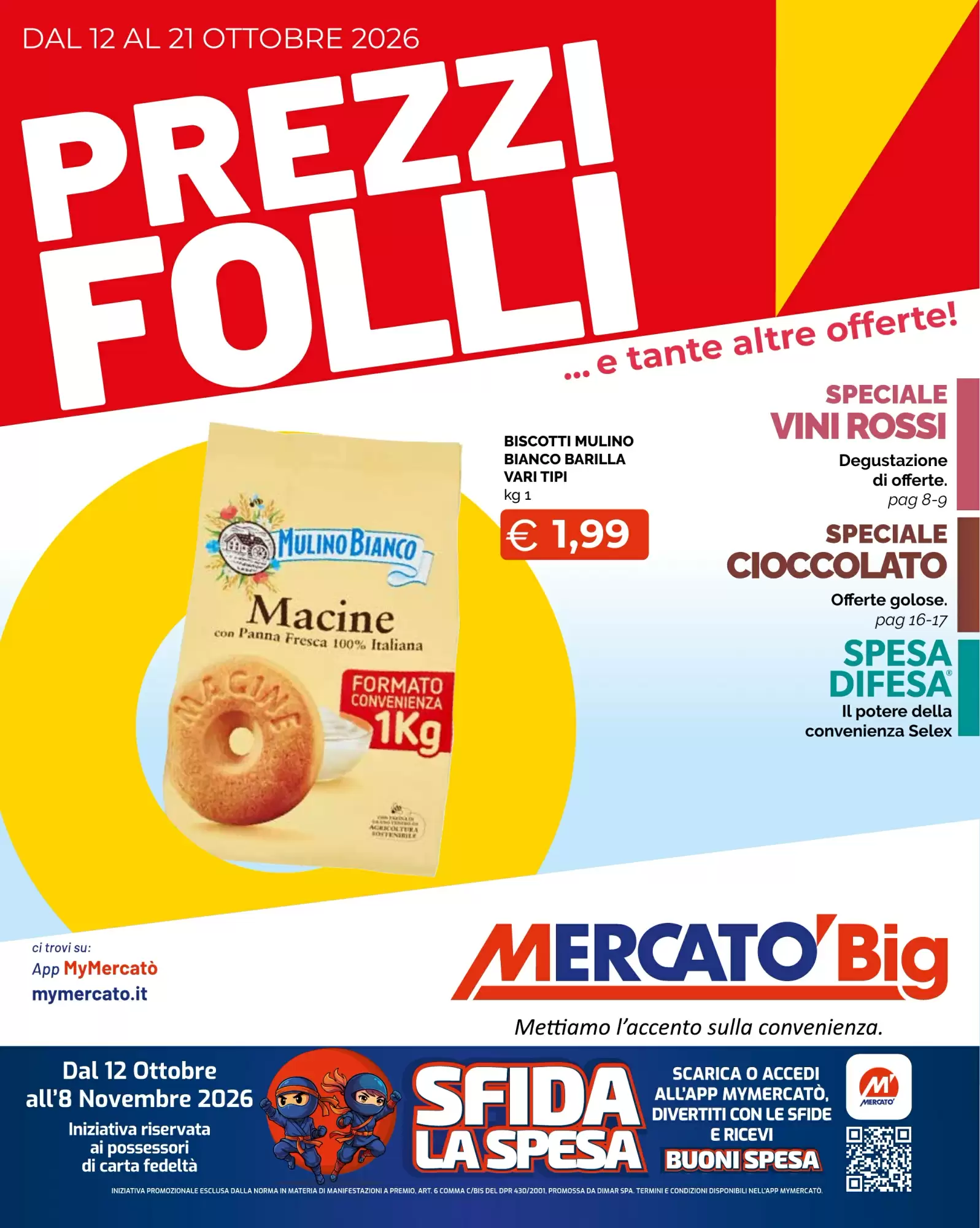 Volantino promozionale Mercatò Big valide dal 12/10/2026 - Pagina 1.