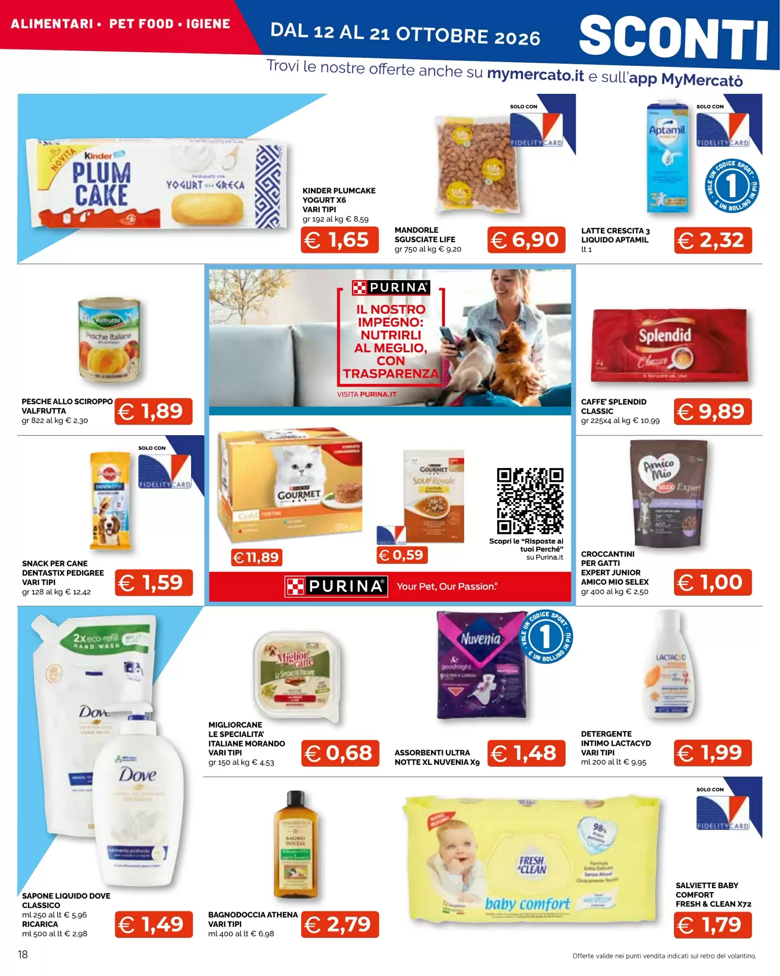Volantino promozionale Mercatò Big  valide dal 12/10/2026 - Pagina 18.