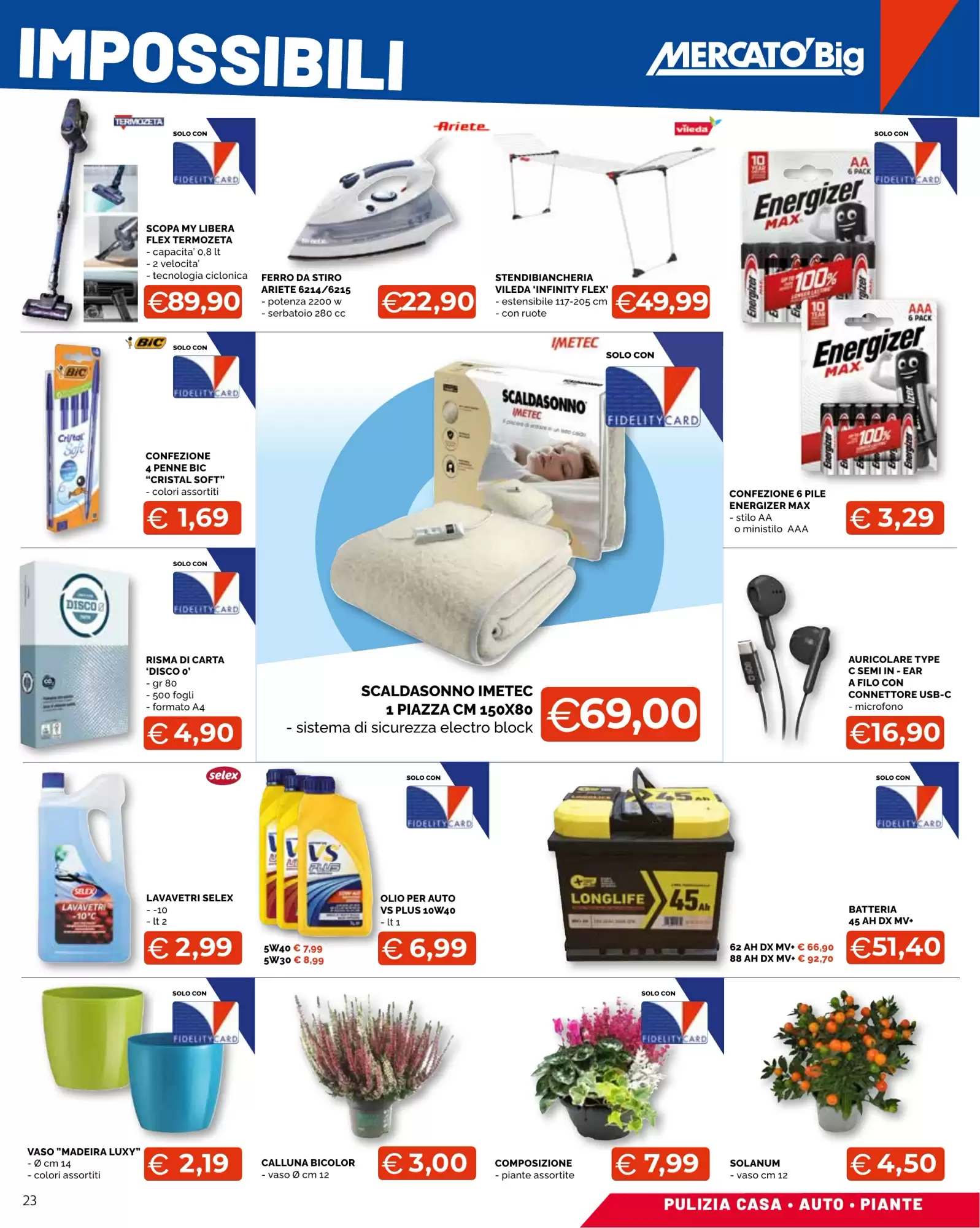Volantino promozionale Mercatò Big  valide dal 12/10/2026 - Pagina 23.