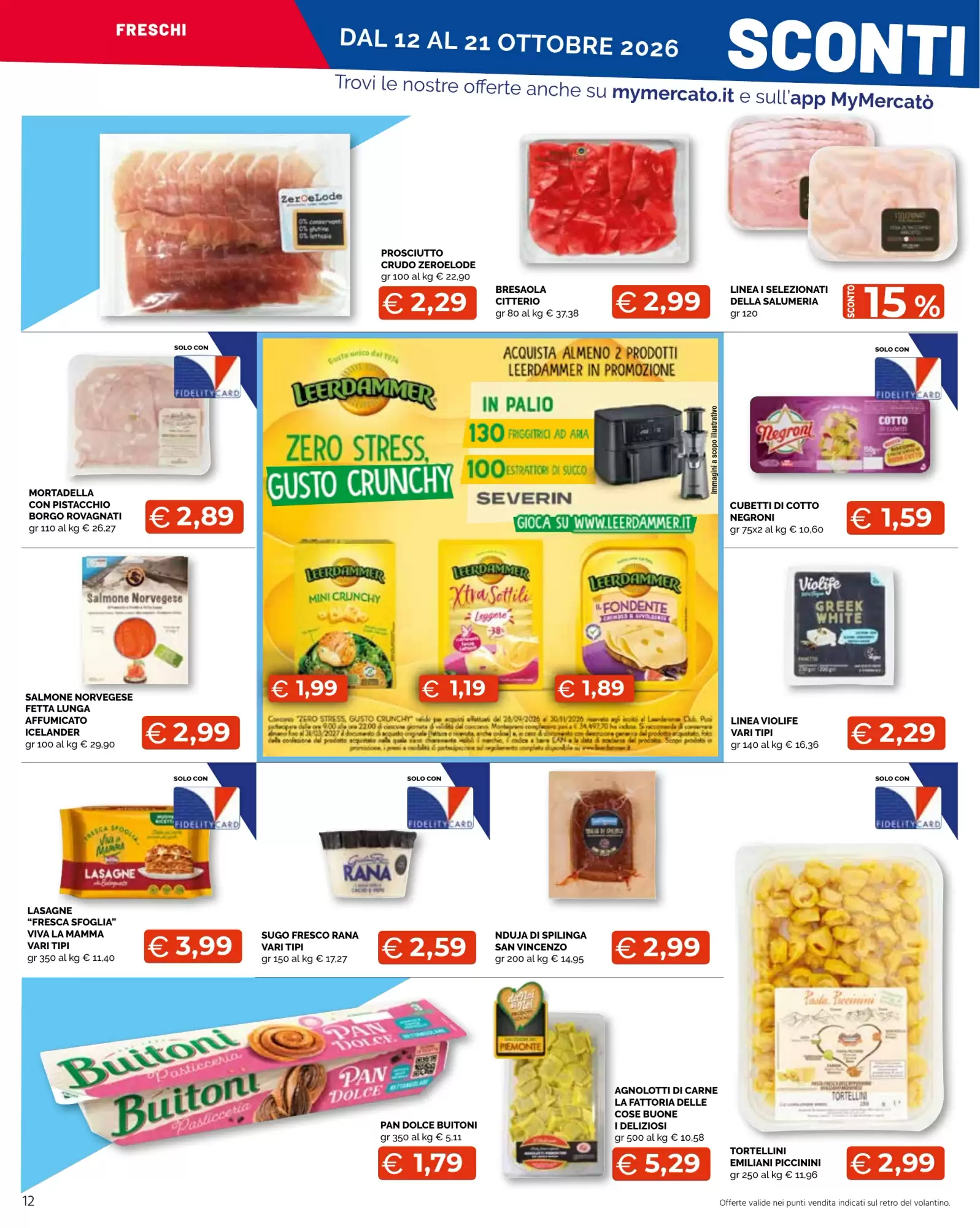 Volantino promozionale Mercatò Extra  valide dal 12/10/2026 - Pagina 12.