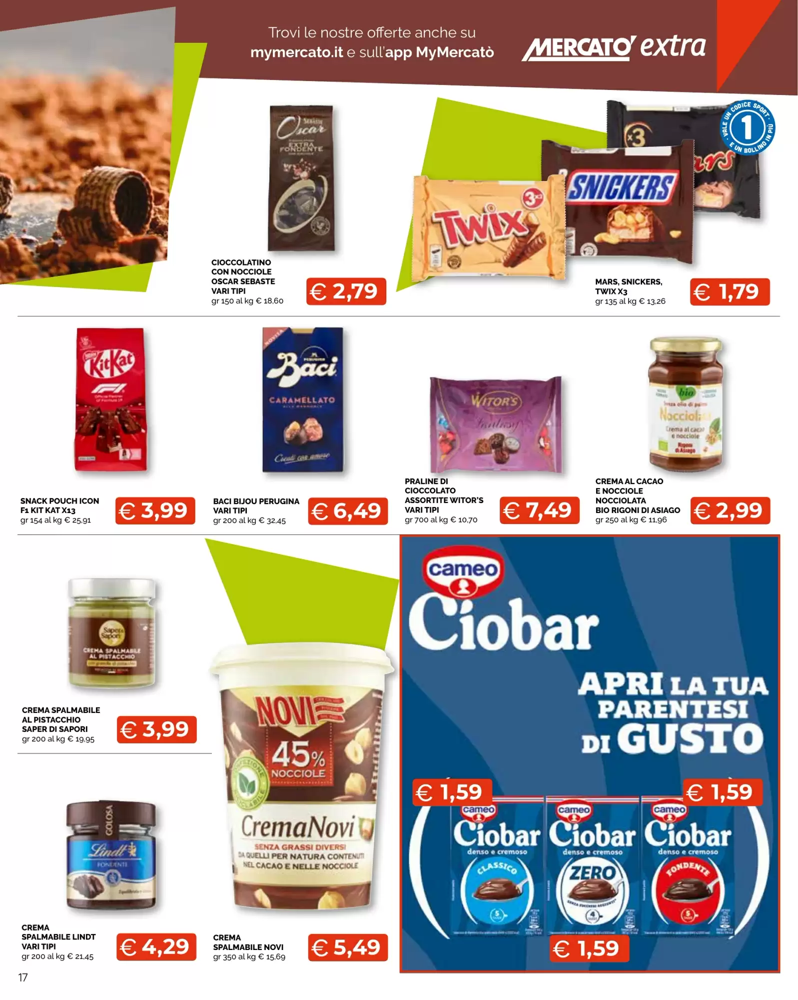 Volantino promozionale Mercatò Extra  valide dal 12/10/2026 - Pagina 17.